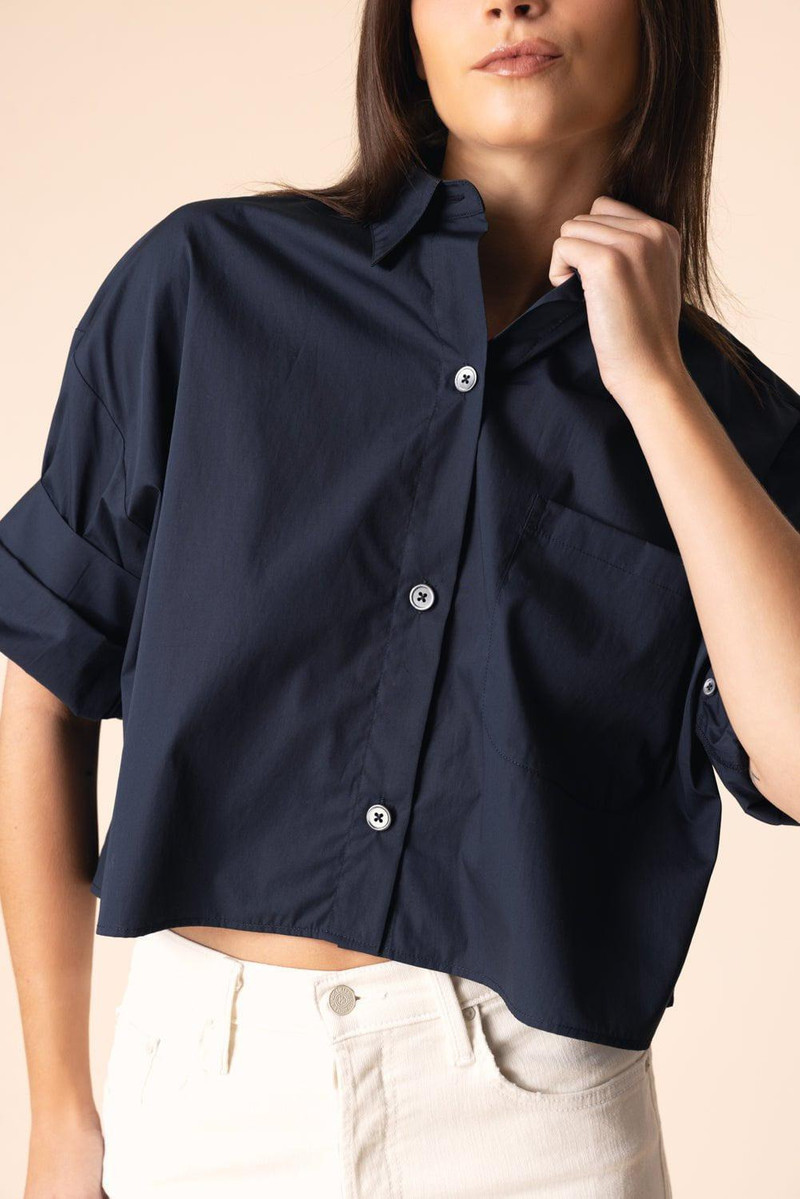 TWP Next Ex Superfine Shirt - Midnight outlook