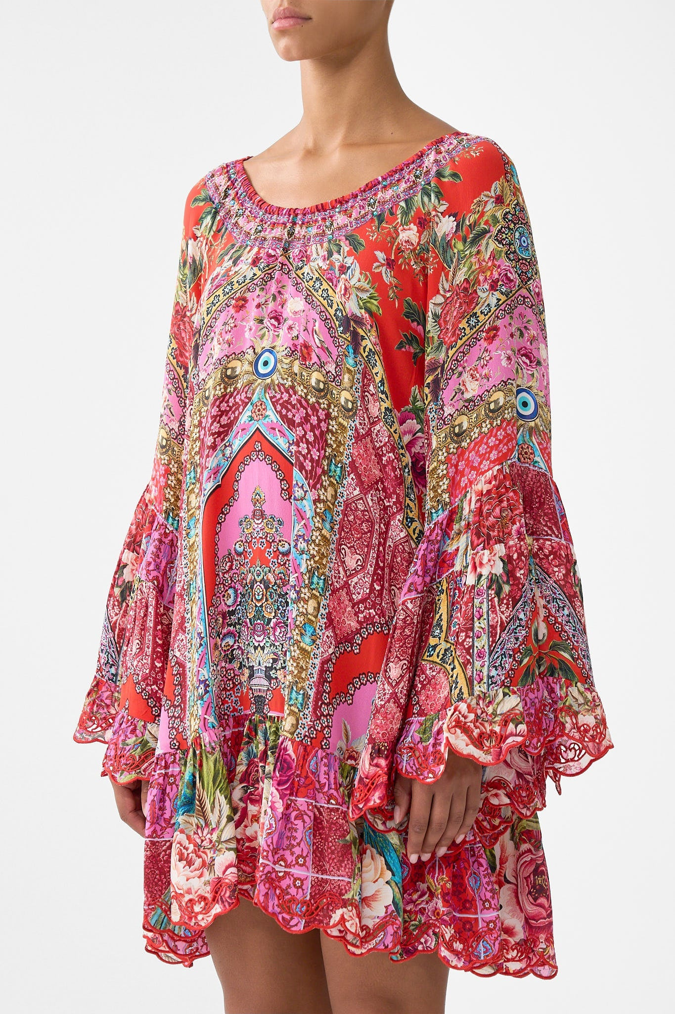 A-LINE FRILL DRESS - 5