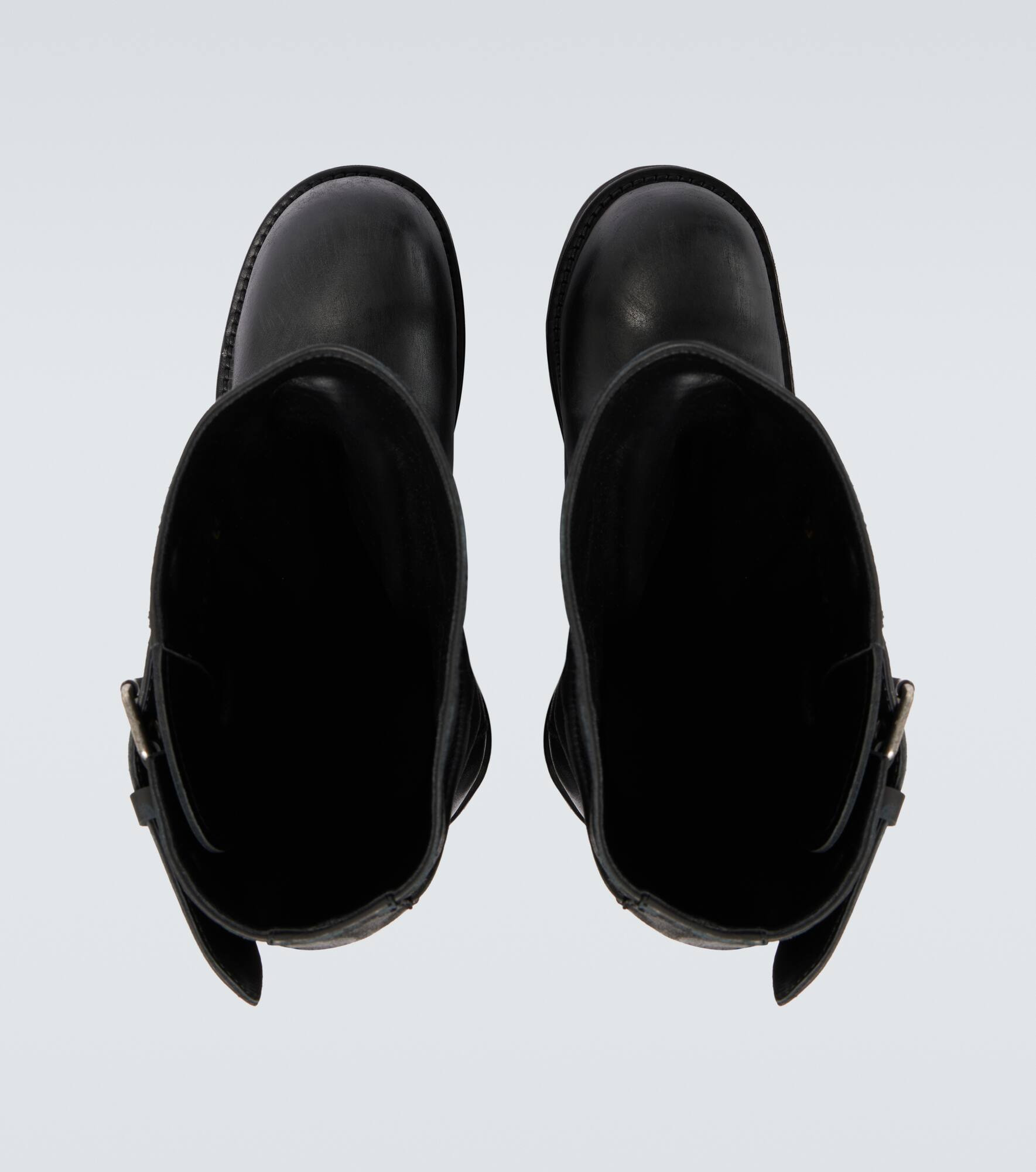 Venom leather biker boots - 4