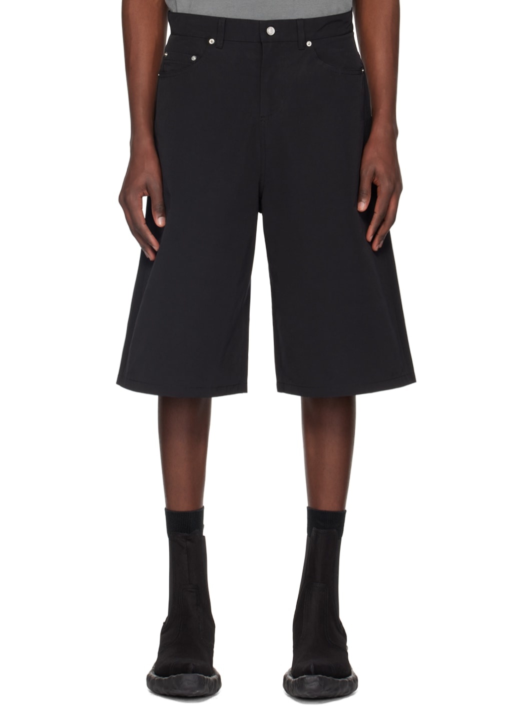 Black Tech Shorts - 1