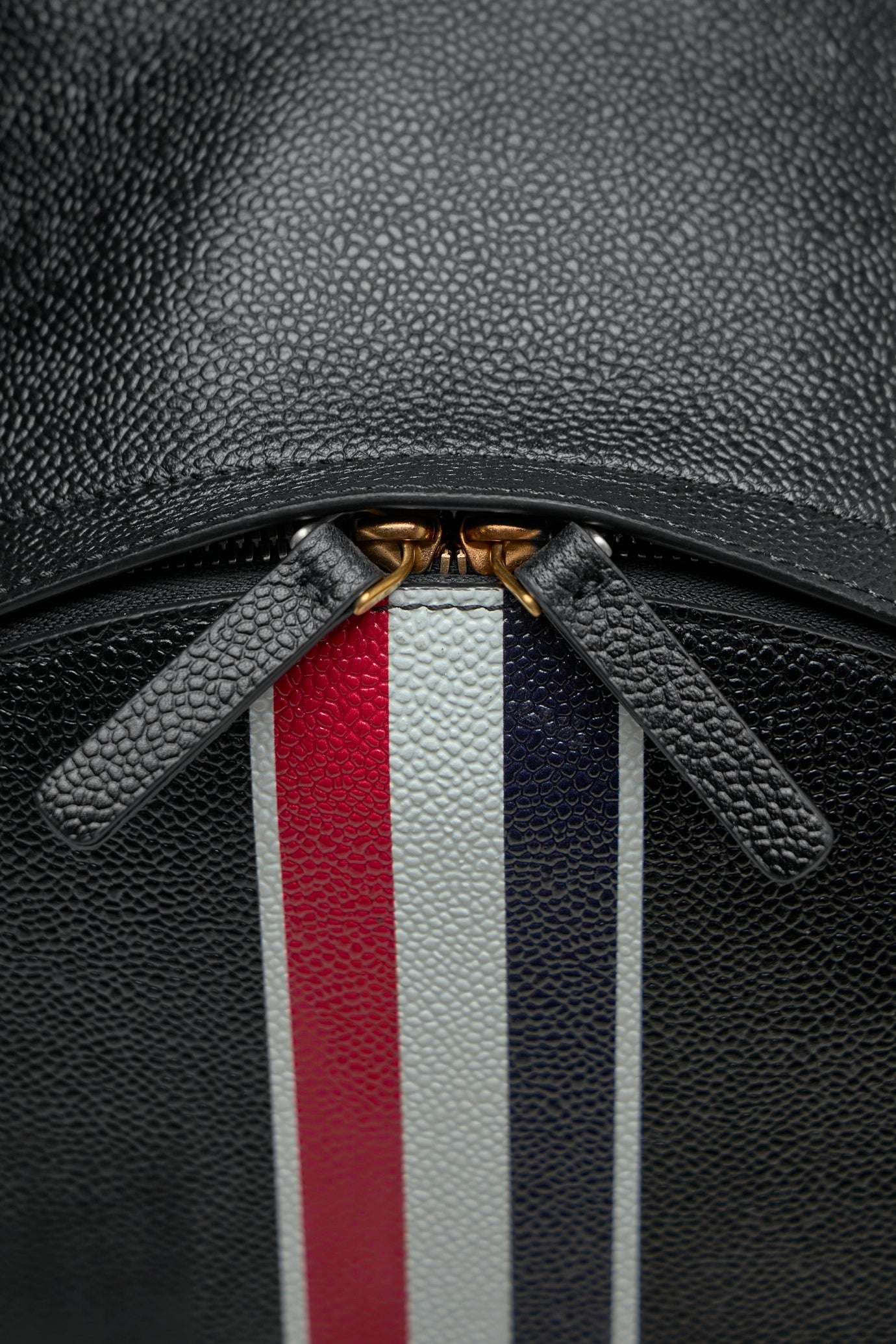 Pebble Grain RWB Stripe Backpack - 4