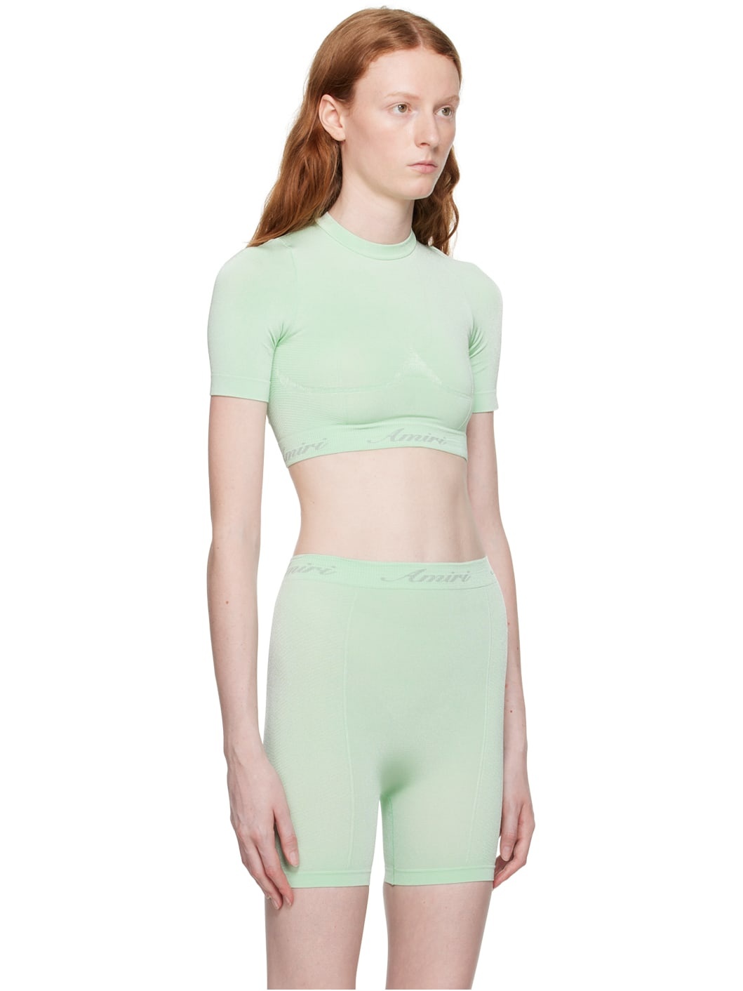 Green Seamless Top - 2