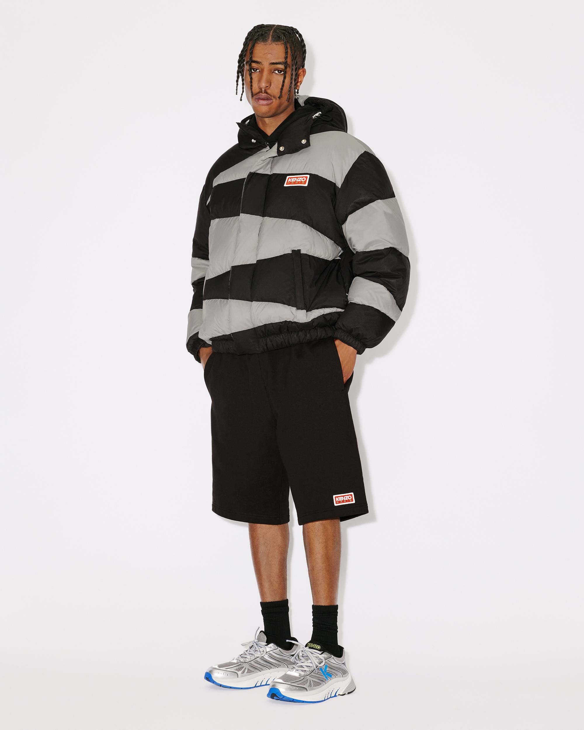 'KENZO Dazzle Stripe' hooded parka - 3