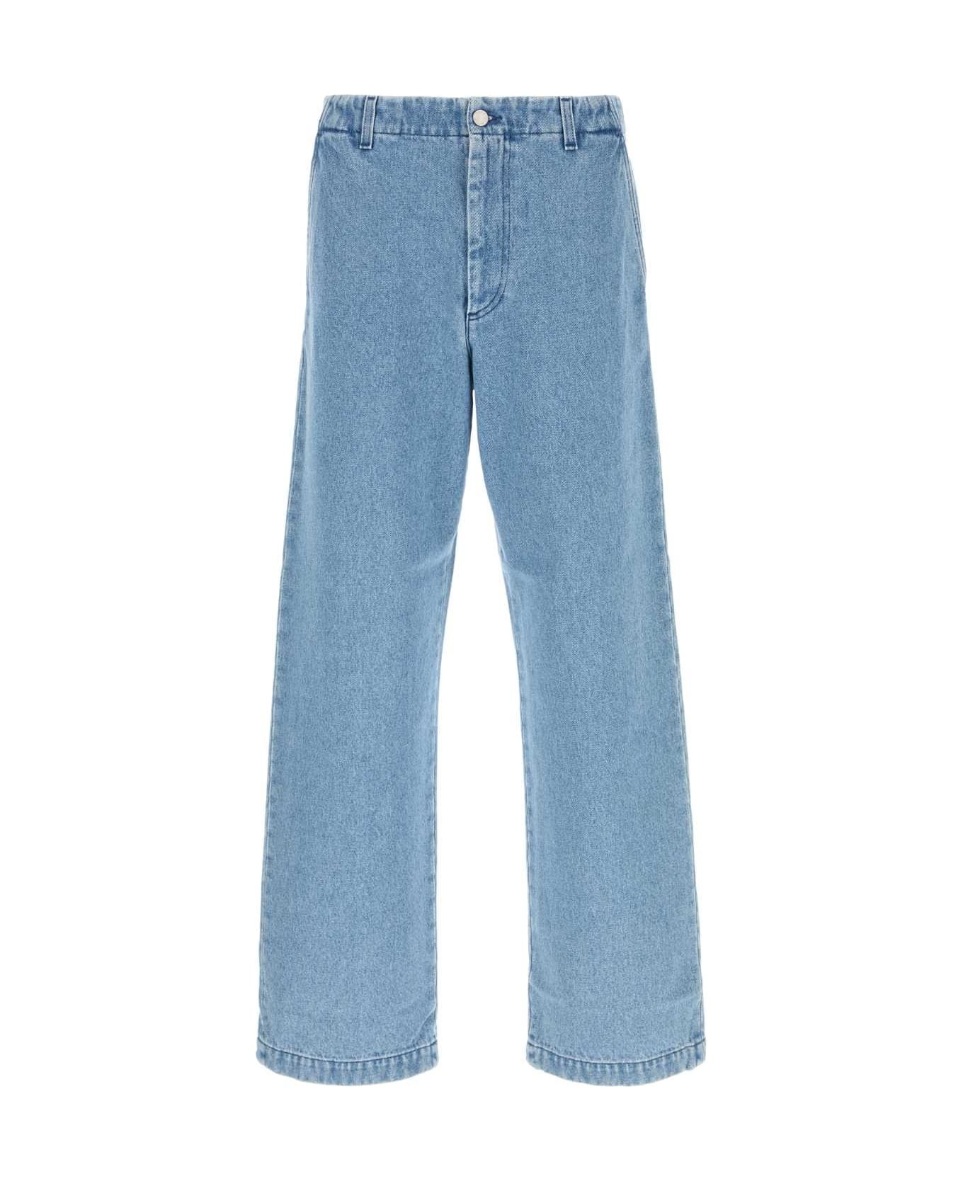 Denim Phil Wide-leg Jeans - 1