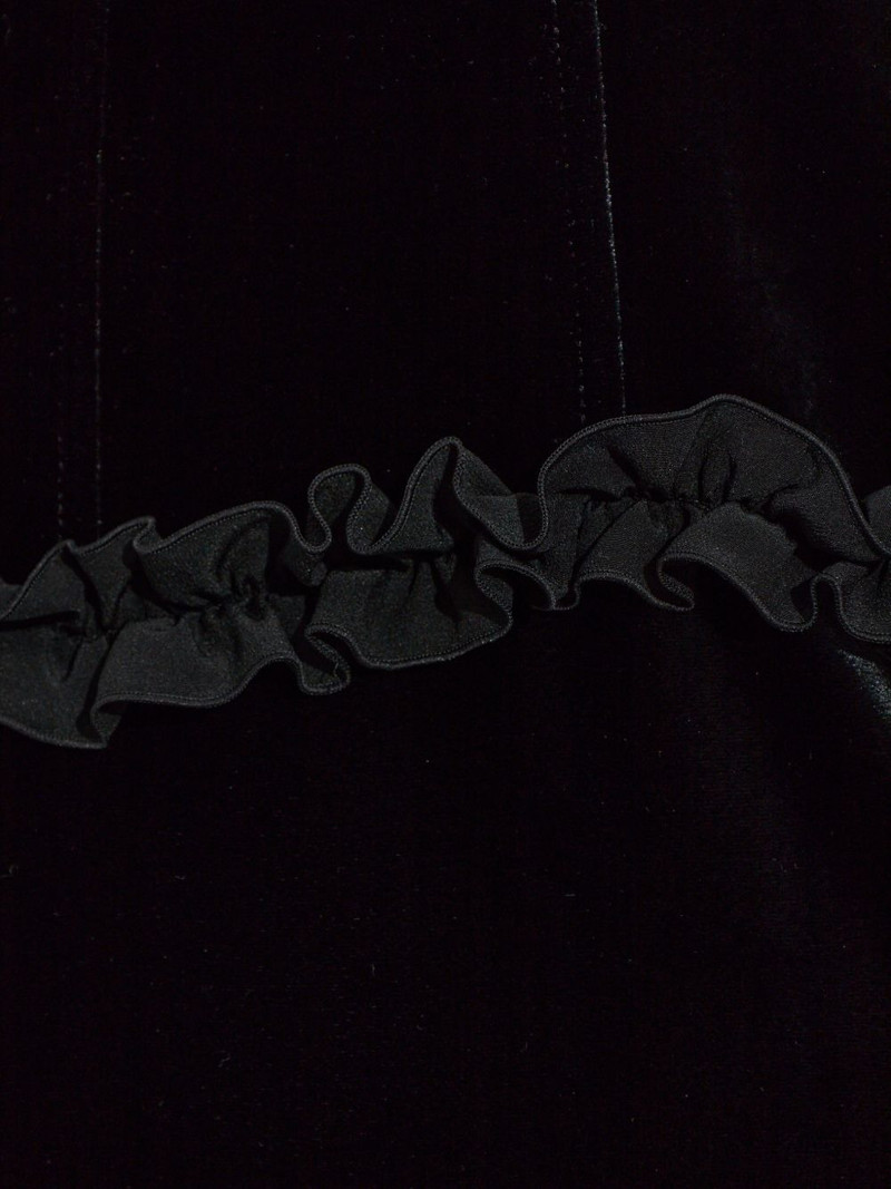 ruffled bow-detail maxi dress 5