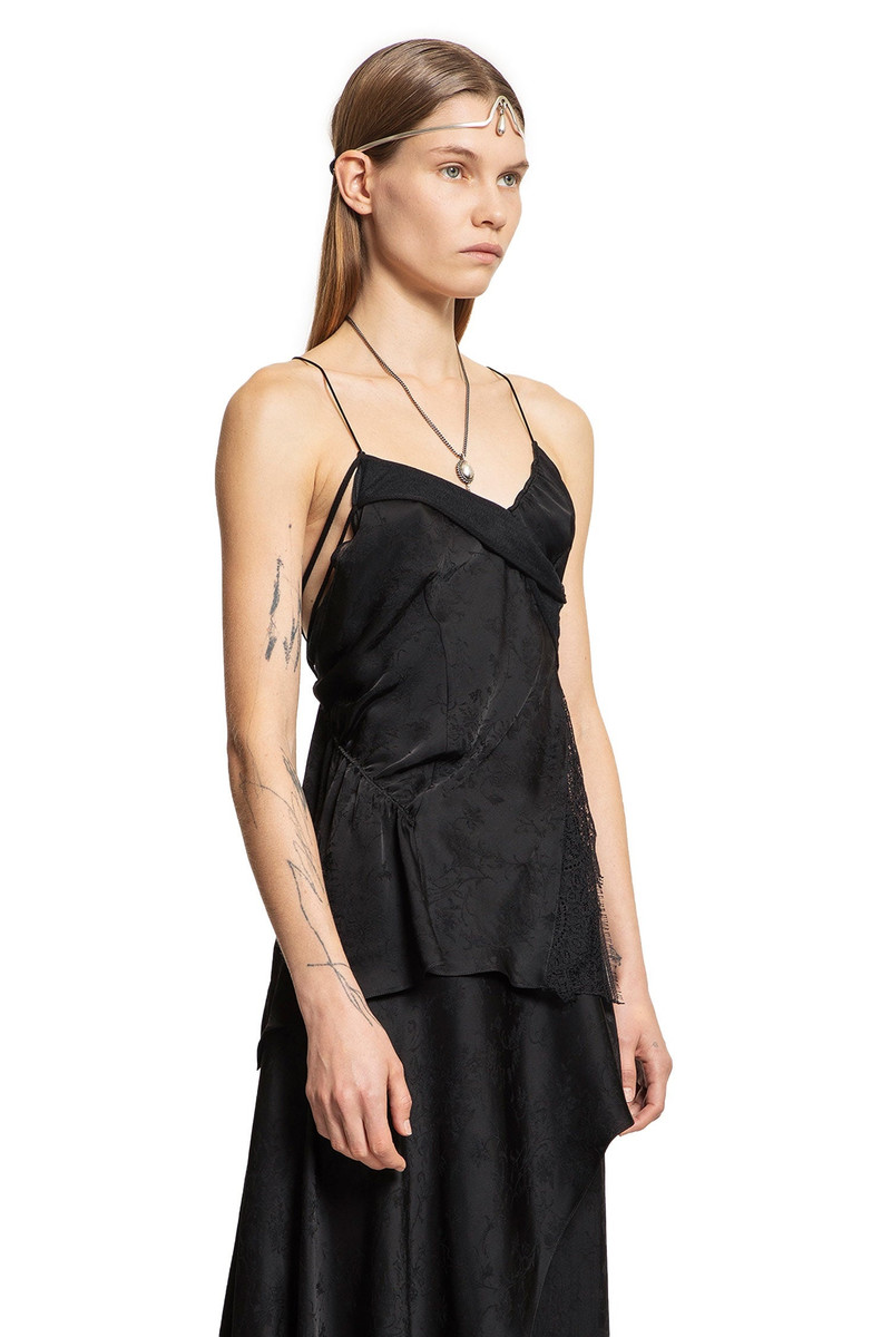 Ann Demeulemeester Vesta-Ramage-Jacquard-Slip-Top outlook