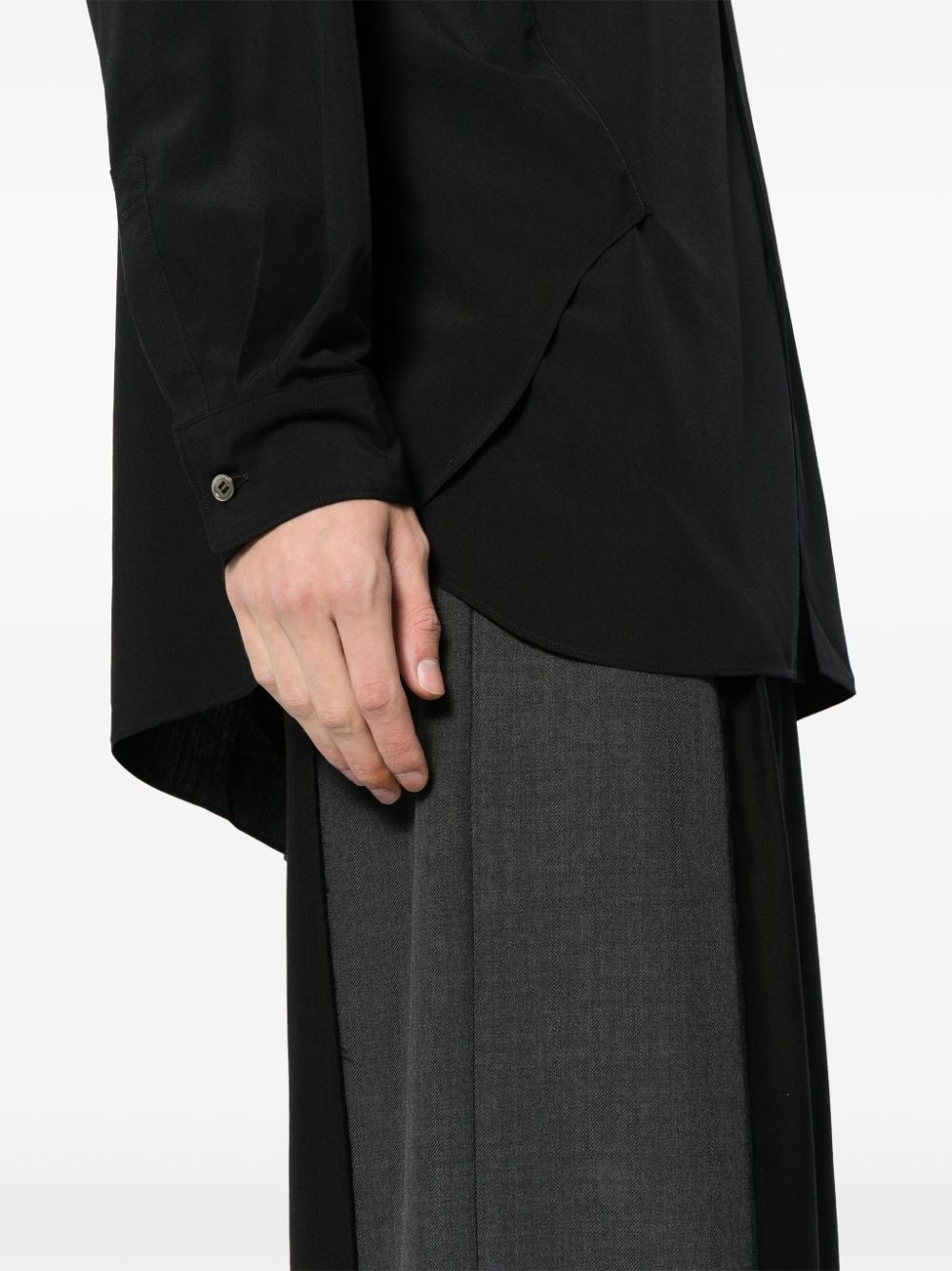 pocket-patched shirt - 5