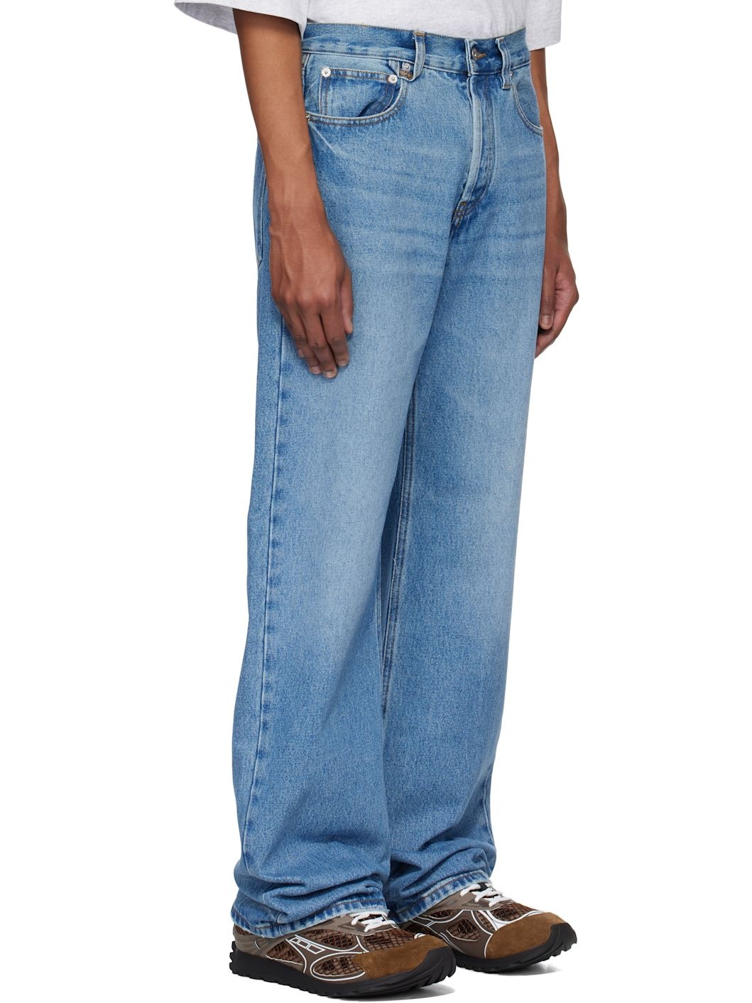 Blue 'The straight de-Nîmes' Jeans - 2