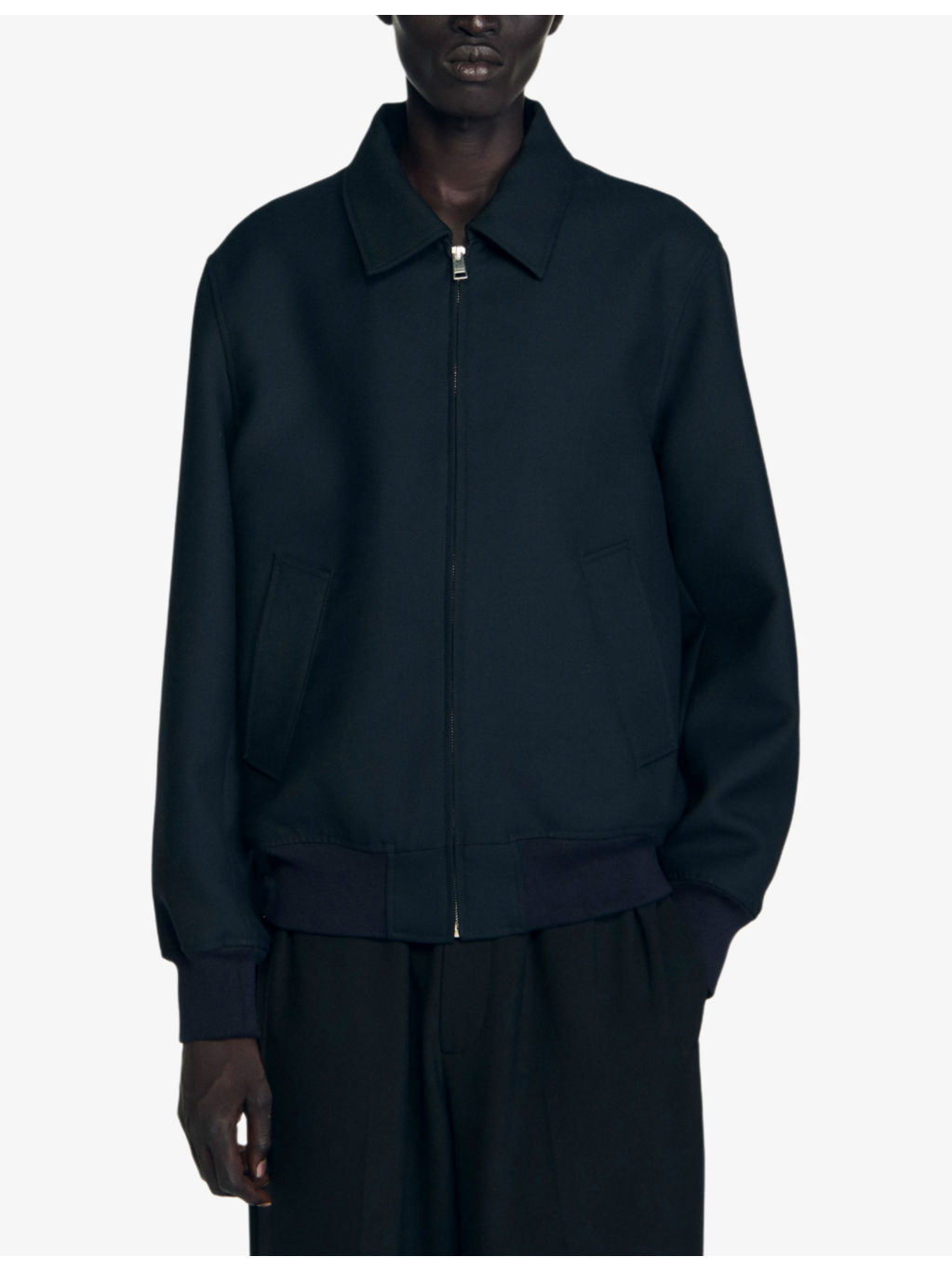 Collared Regular-Fit Woven Jacket - 3