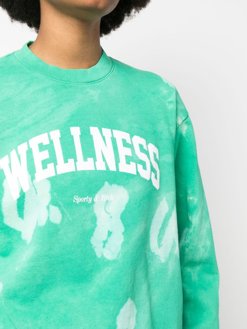 Wellness tie-dye sweatshirt 5