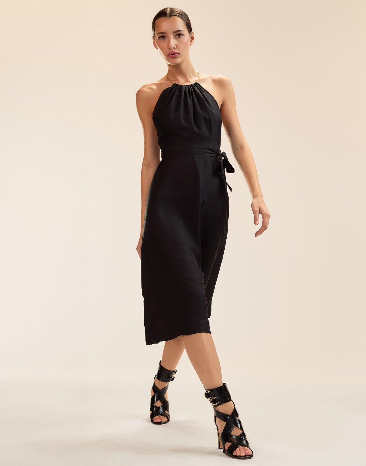 Talita Silk Wrap Dress - 4