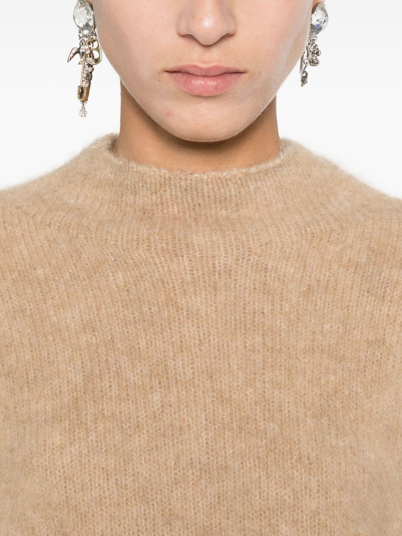 long-sleeved crew-neck sweater 5