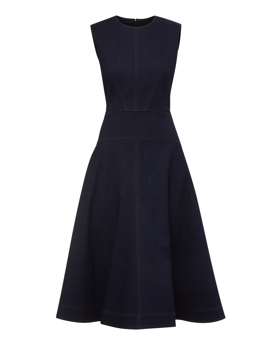 KARRIGAN DENIM DRESS - 7