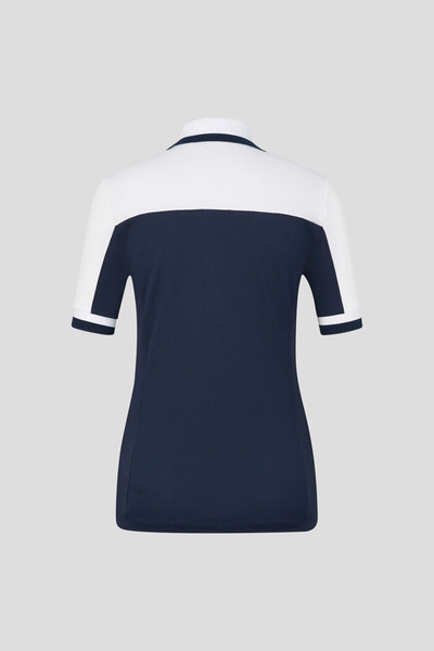 BOGNER Carolin Functional polo shirt in Dark blue/White outlook