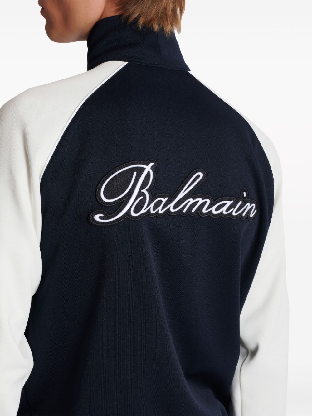 logo-appliquÃ© varsity jacket - 6