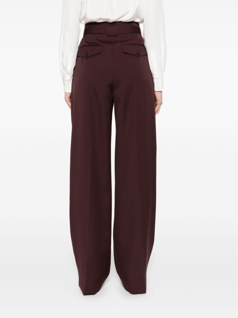 pleated trousers - 4