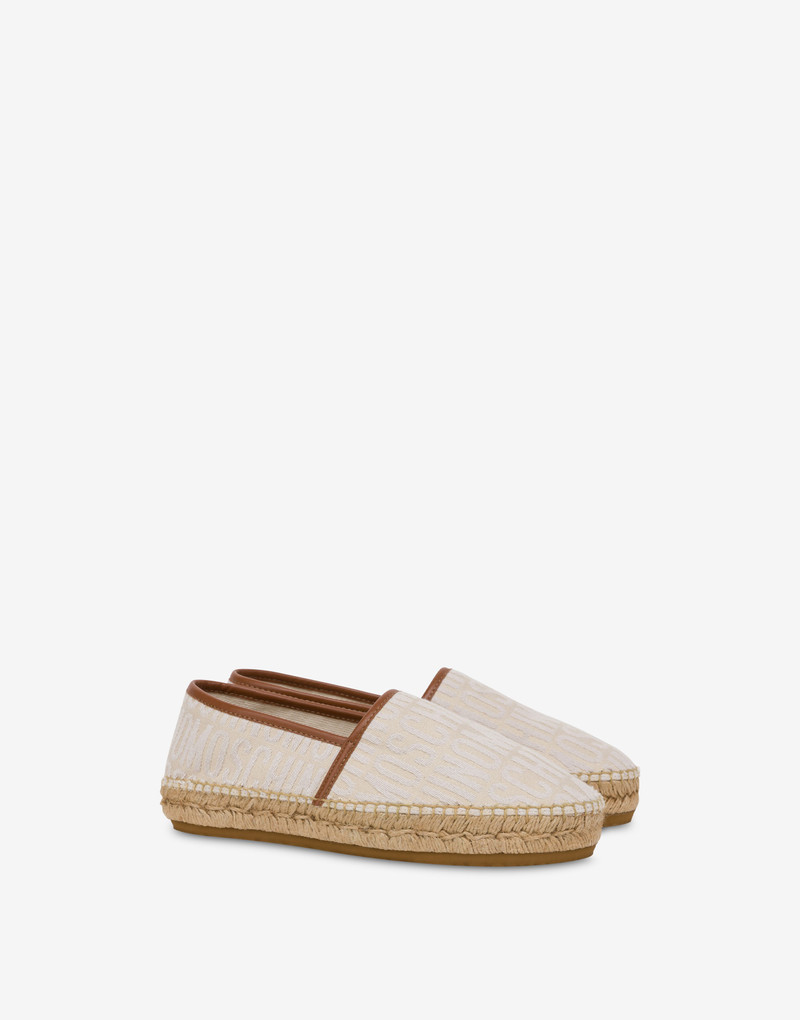 ALLOVER LOGO CANVAS ESPADRILLES 1