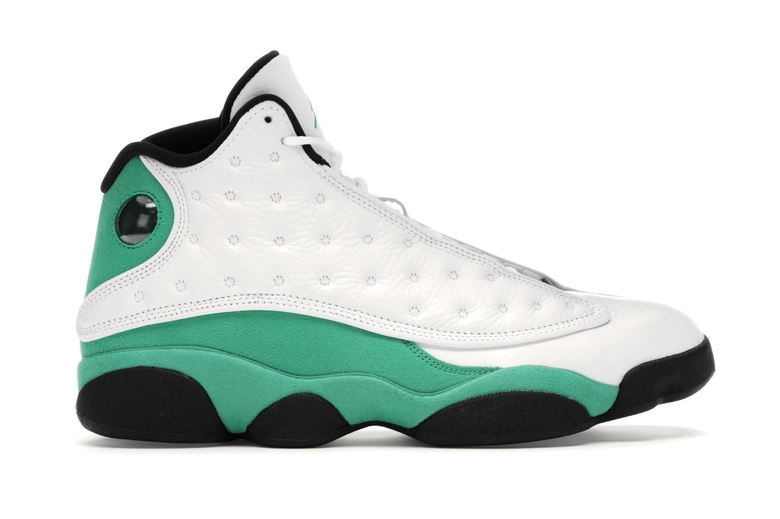 Jordan 13 Retro White Lucky Green - 1