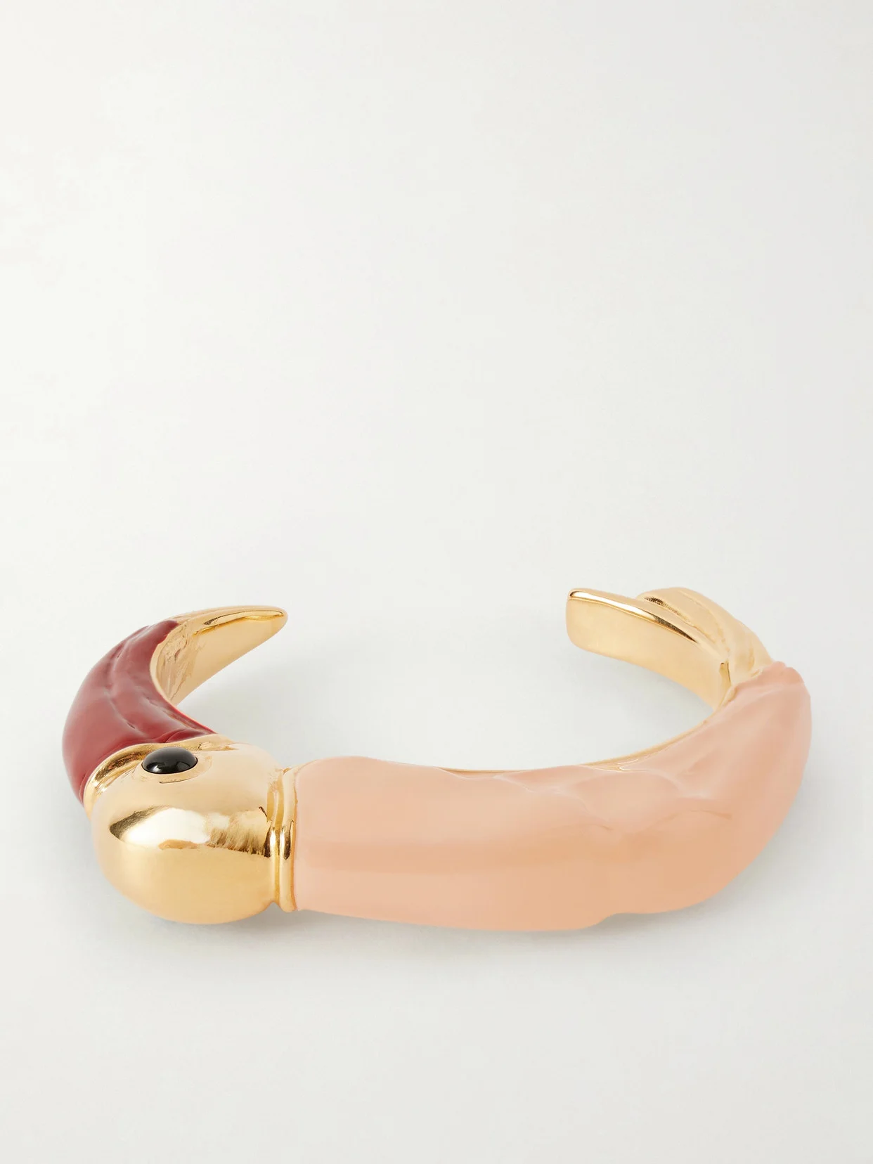 Gold-tone And Resin Cuff - 1