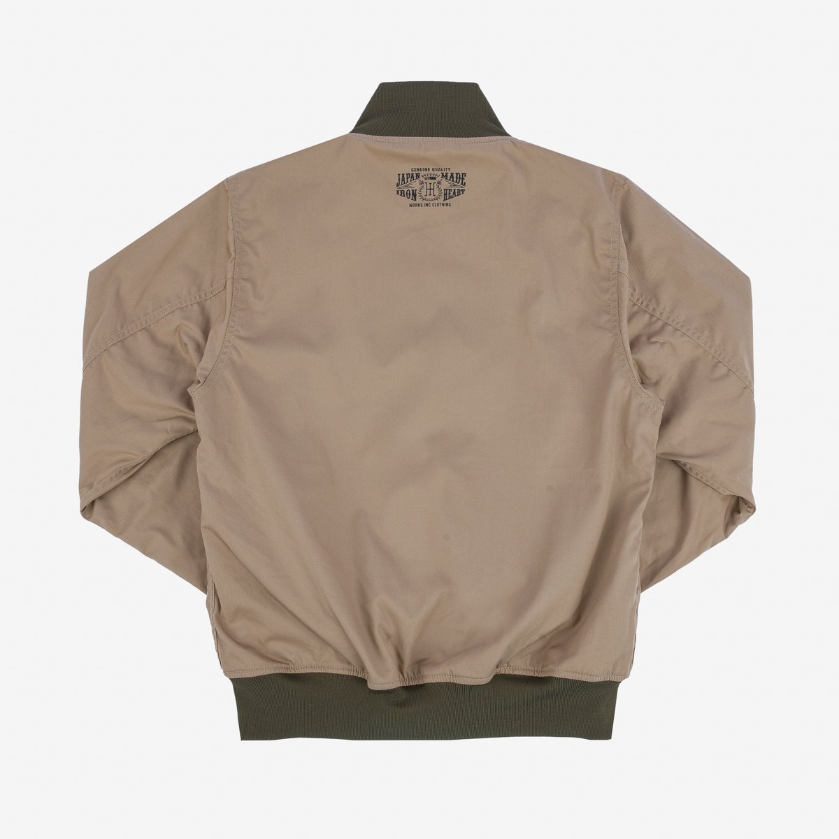 IHJ-130-OLV-NP Reversible Tanker Jacket - Olive - 14
