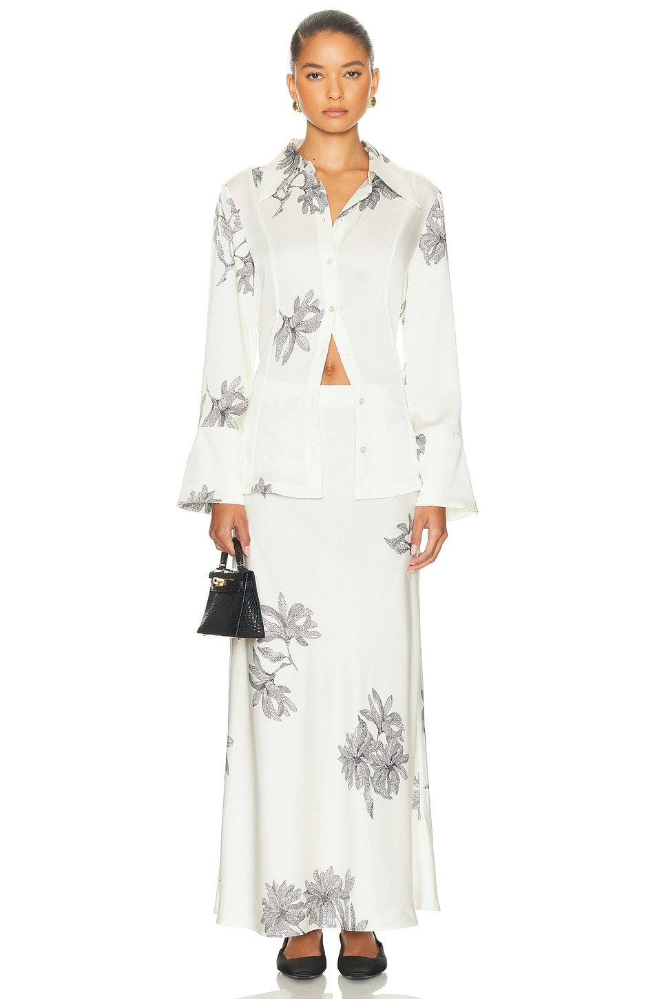 Rosiannas Satin Shirt - 5
