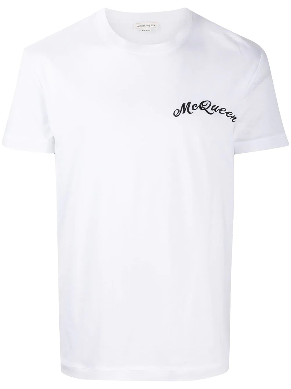 embroidered logo T-shirt - 1