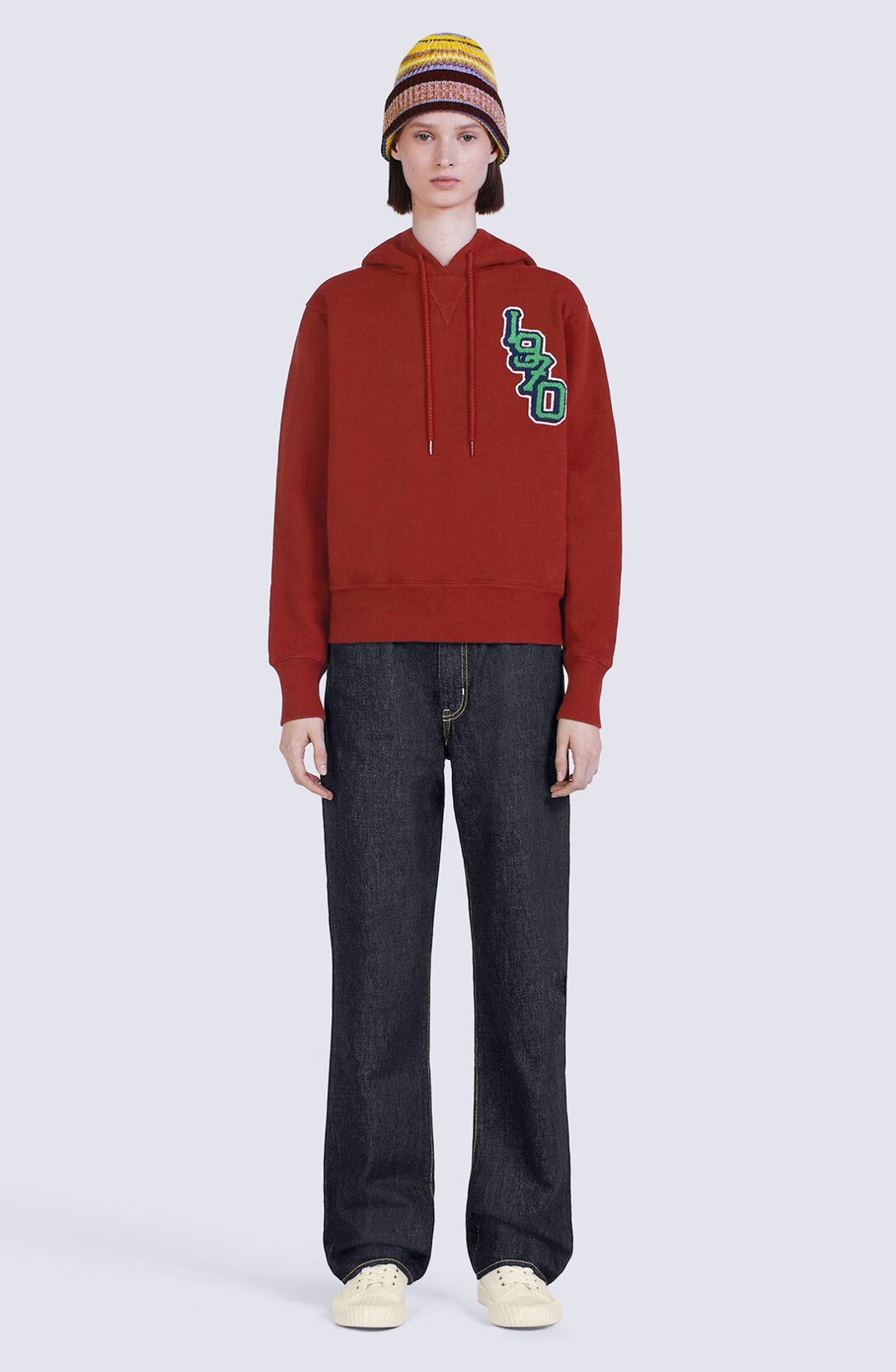 'Tiger Varsity' oversized hoodie - 4