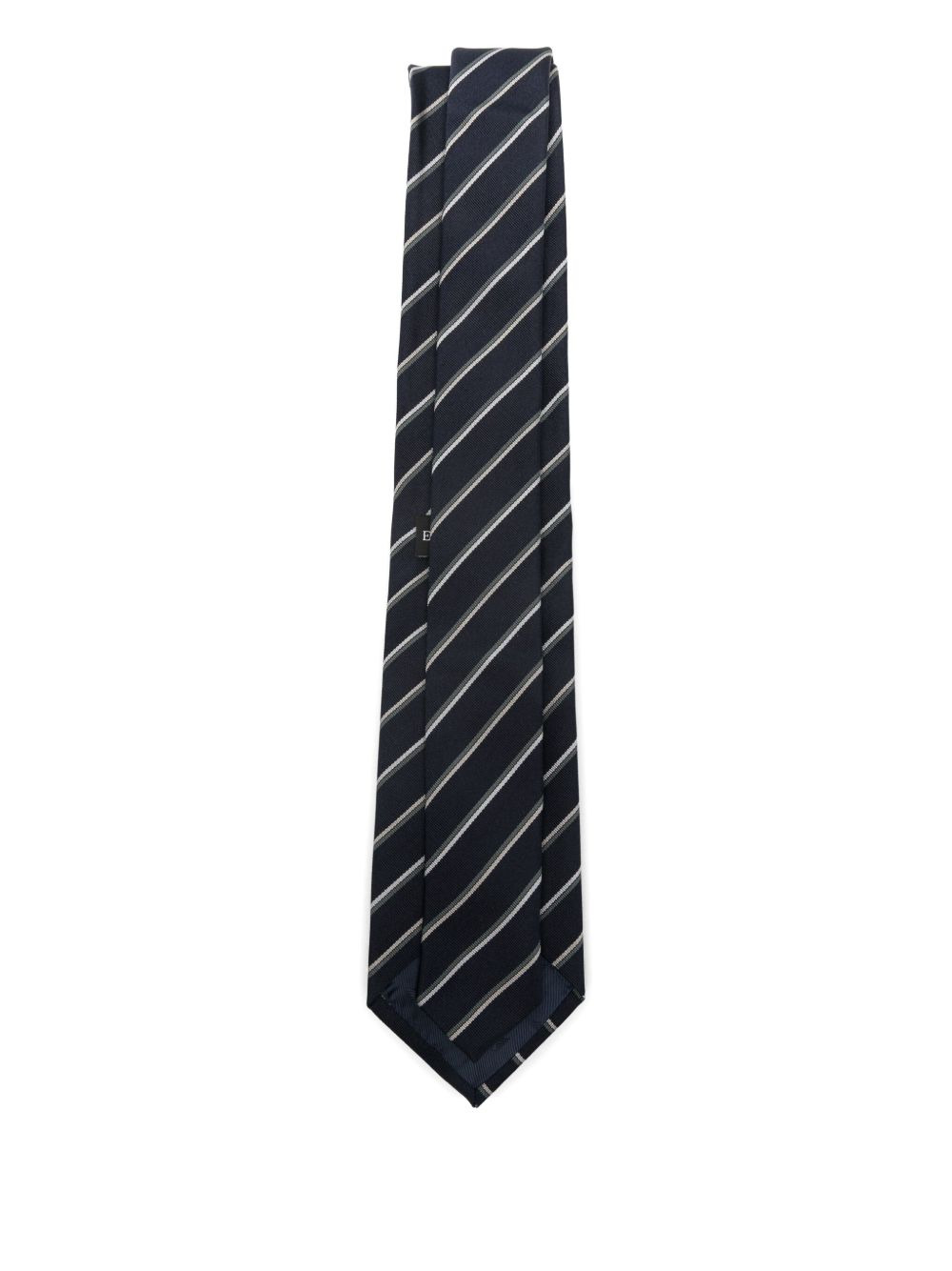 striped silk tie - 2