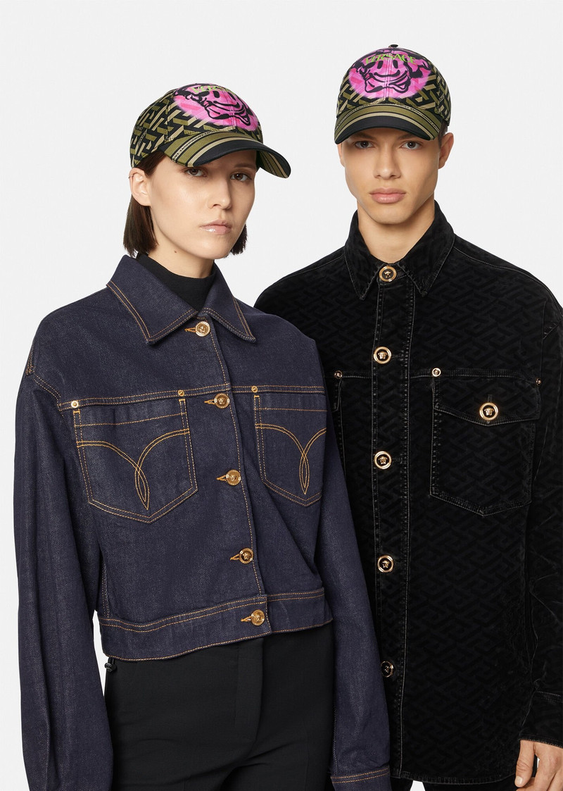 VERSACE Medusa Tag Logo Cap outlook