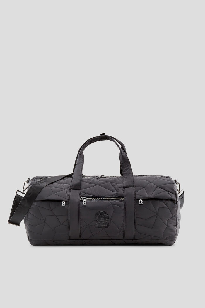 Lio Bavarian wool weekender bag in Black - 1