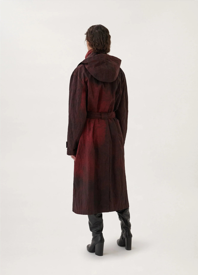 PRINTED LIGHT TRENCH COAT
NYLON CANVAS 9