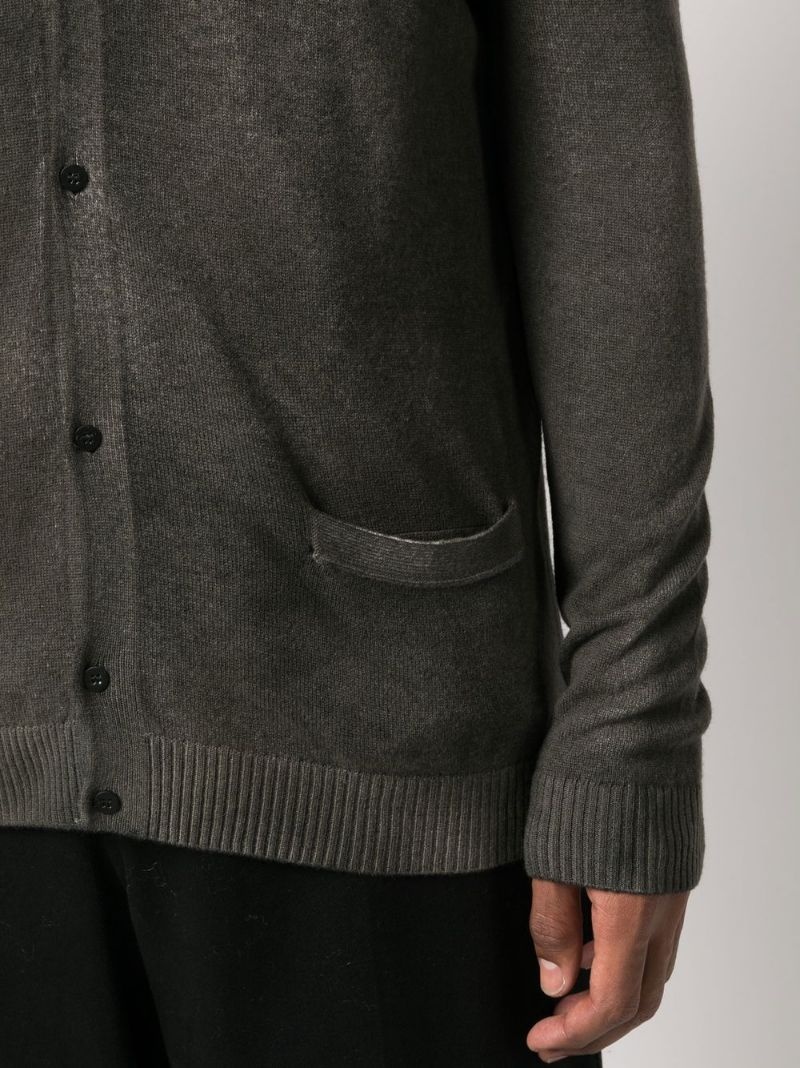 cashmere washed cardigan - 9