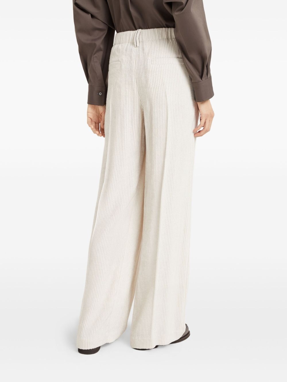 Sartorial wide-leg trousers - 4