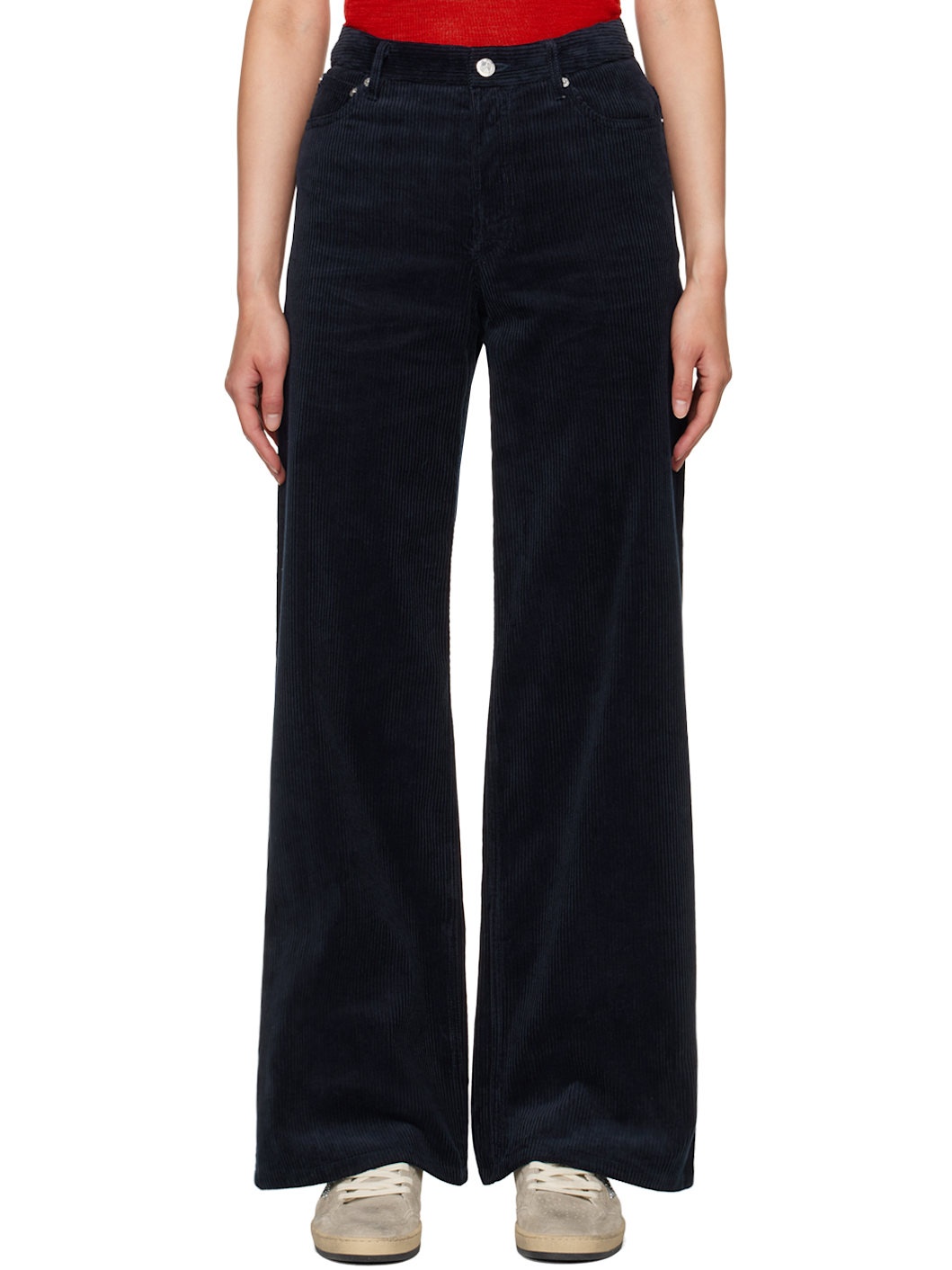 Navy Elisabeth Jeans - 1