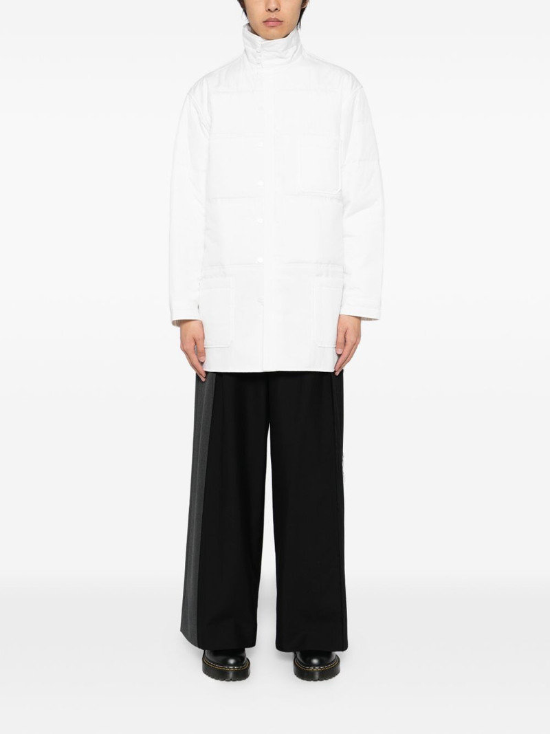 Yohji Yamamoto broad loop button padded jacket outlook