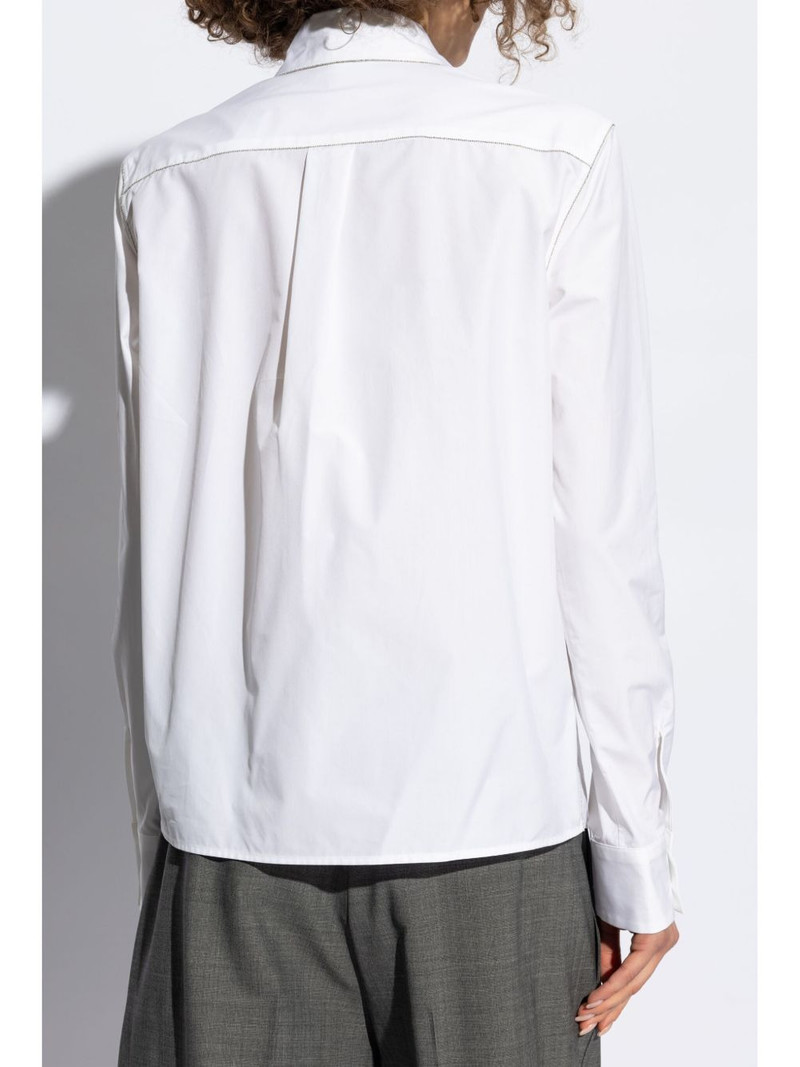 embellished long-sleeved shirt 4