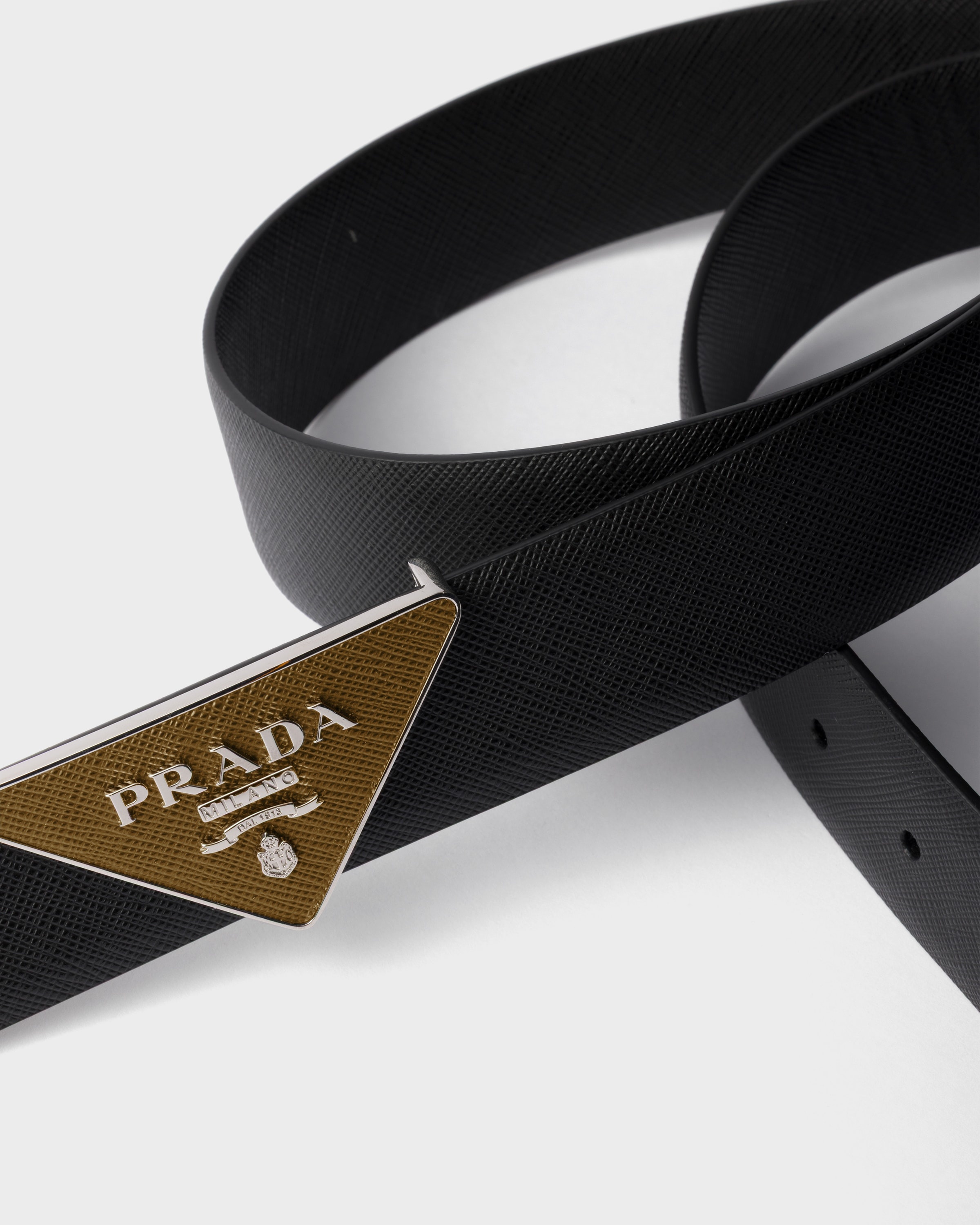 Saffiano belt buckle - 2