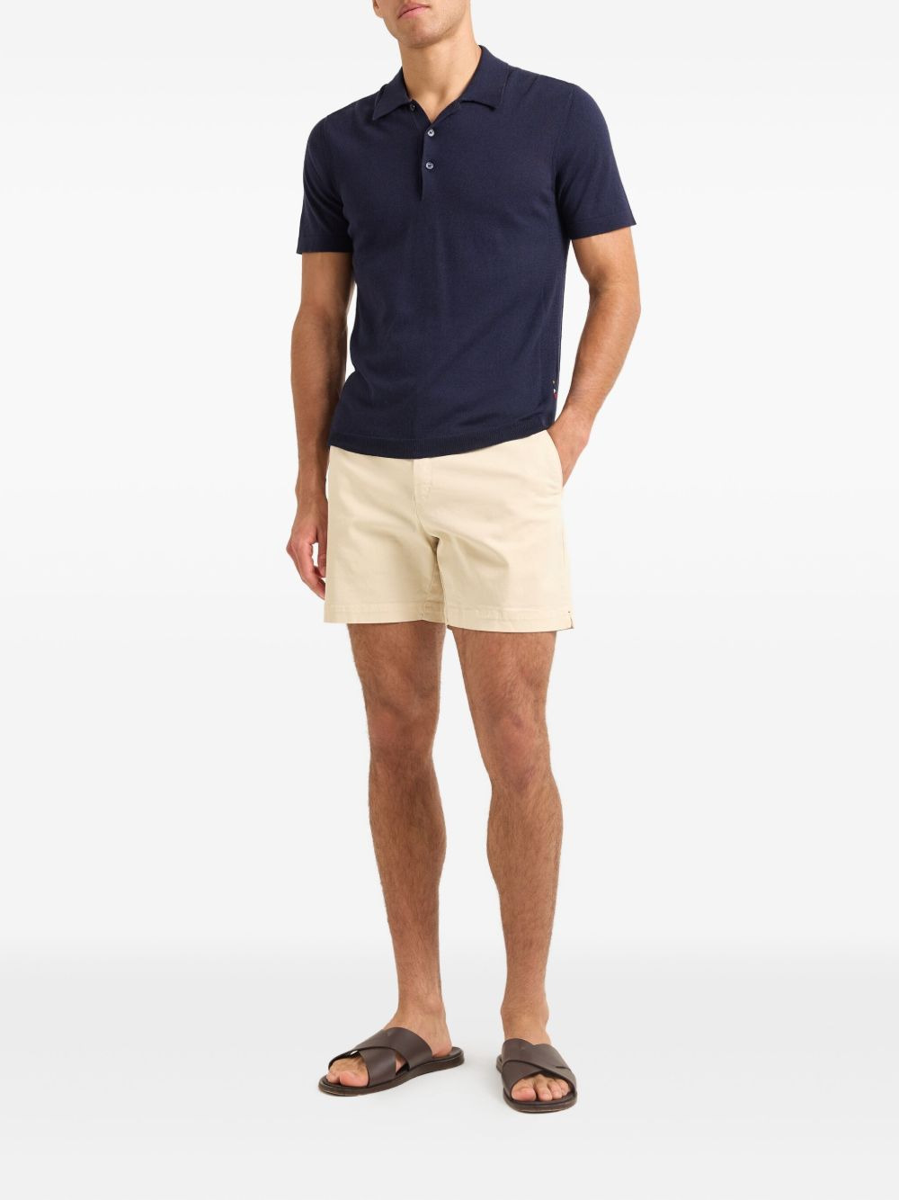 Burnham cotton-blend polo shirt - 2