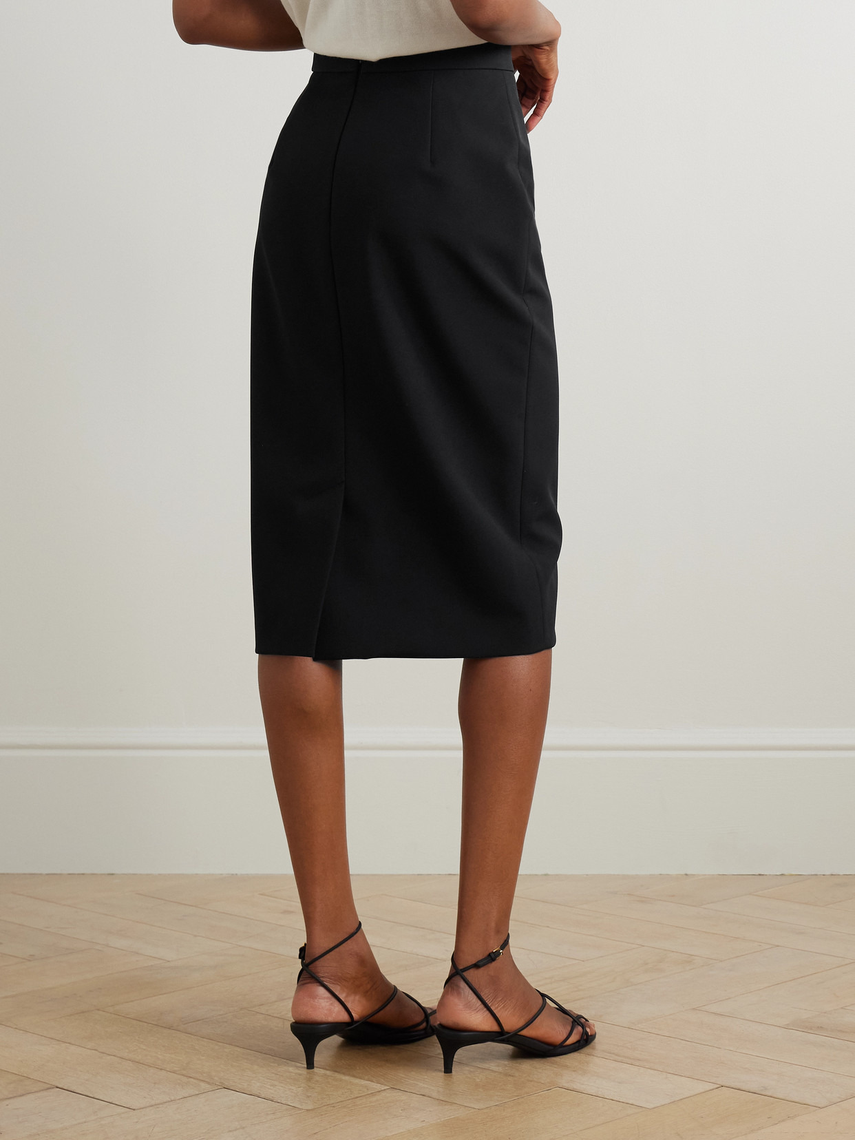 Flash Woven Midi Skirt - 3
