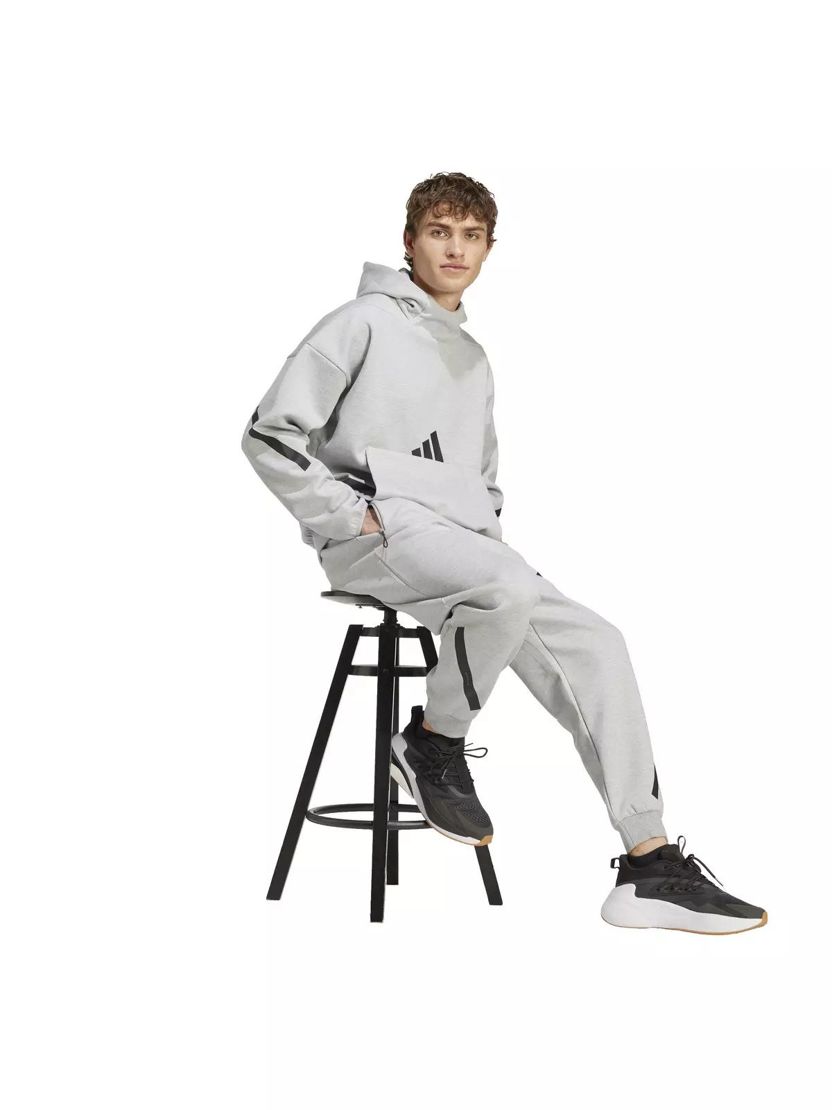 Men's Z.N.E. Hoodie - Grey - 5