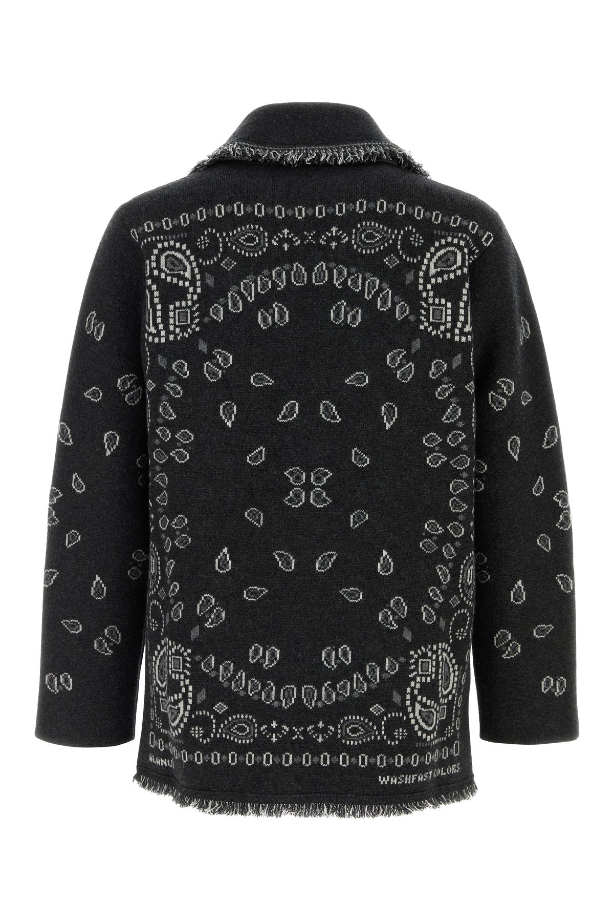 Embroidered cashmere Bandana cardigan - 2