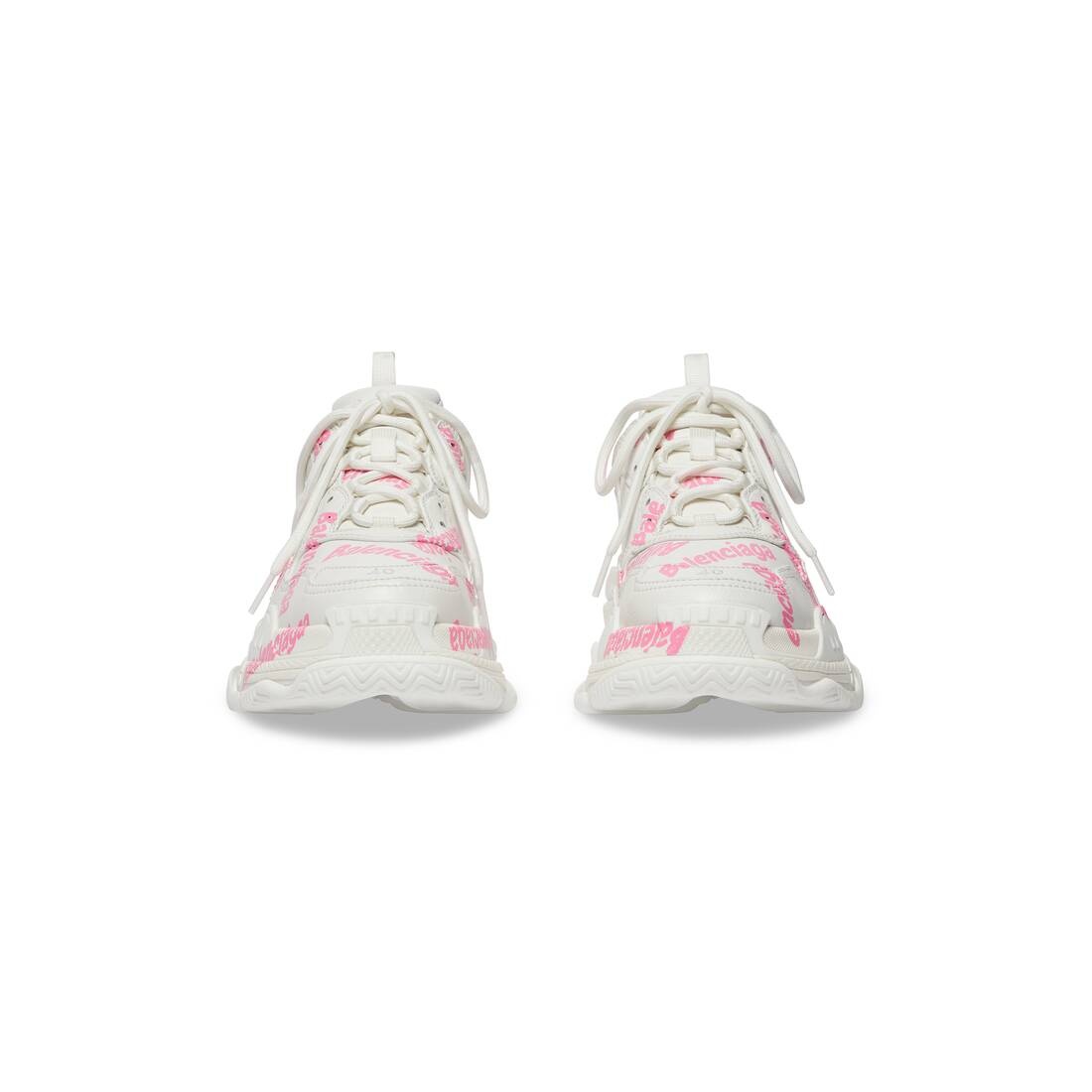 Women's Triple S Logotype Sneaker   in White - 3