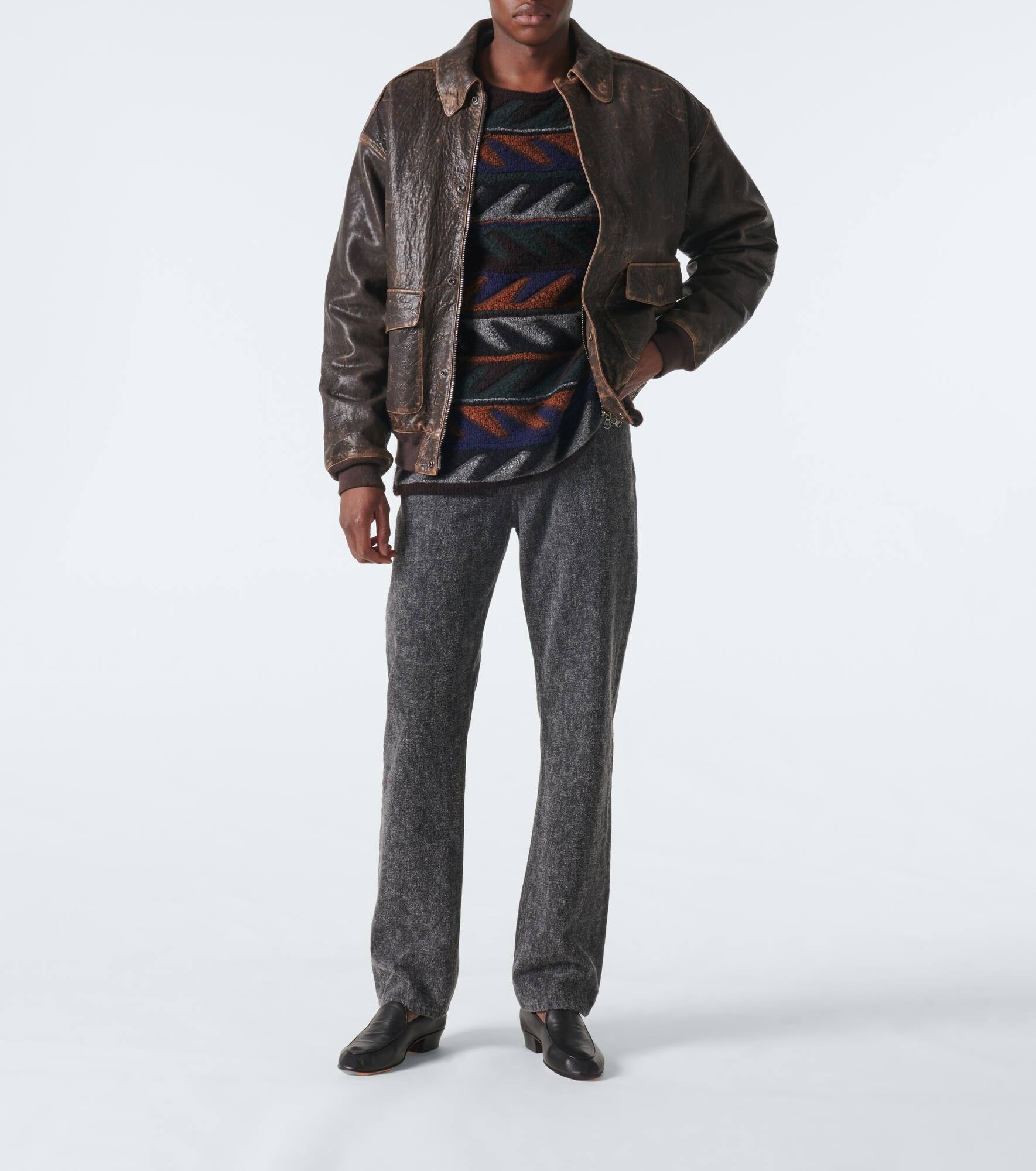 Bakou intarsia cashmere and silk sweater - 2