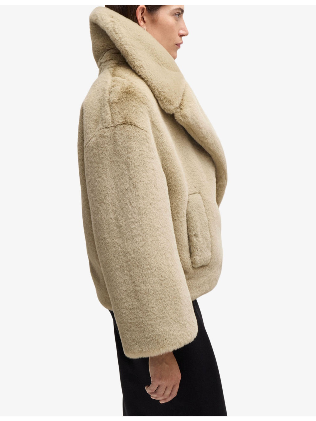 Relaxed-fit faux-fur coat - 5