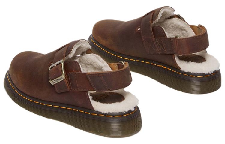 Dr. Martens Jorge II Faux Fur Lined Slingback Mules 'Warm Tan' 31060362 - 4