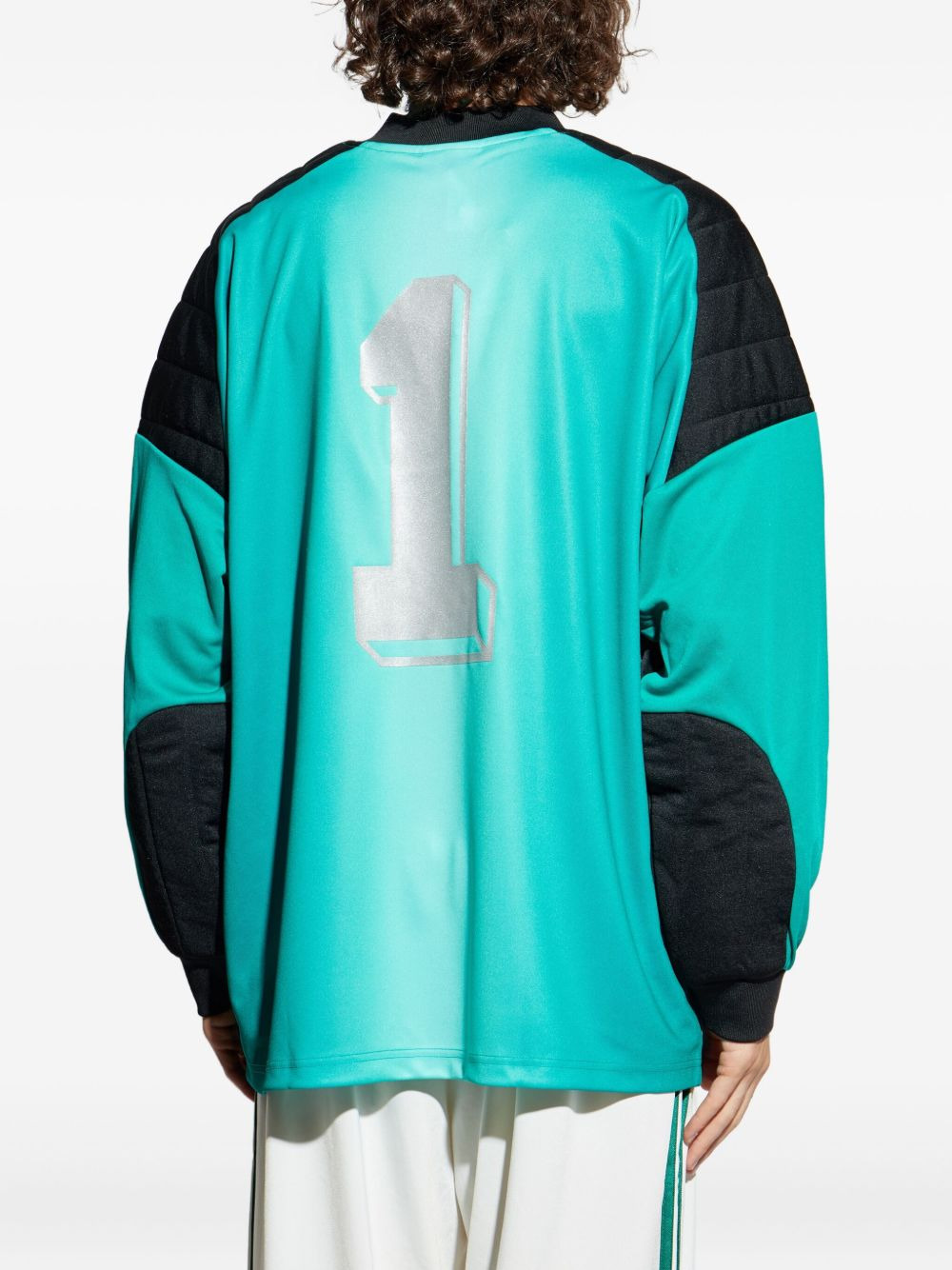 EQT colour-block dot-print jersey - 4