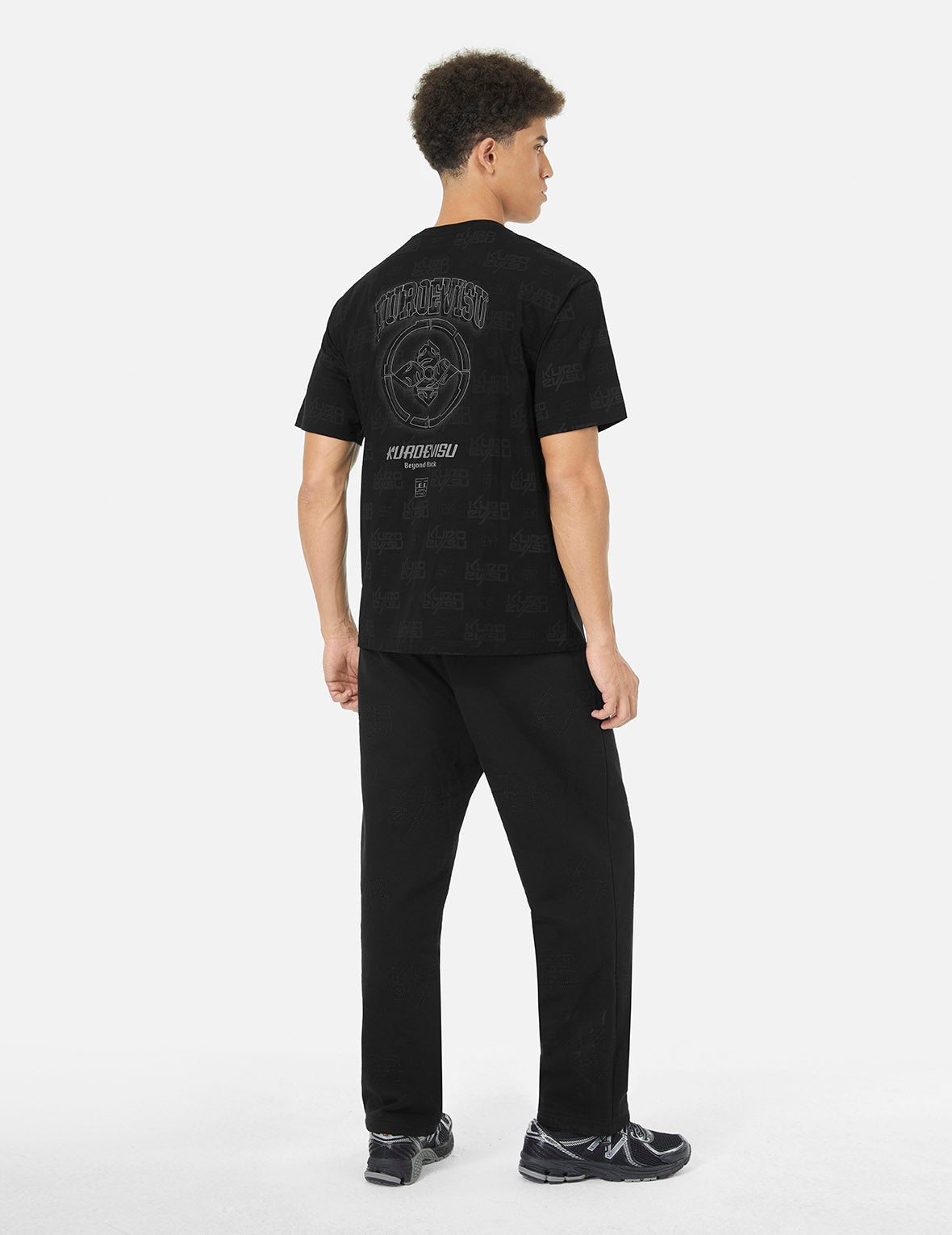 Allover logo print Fashion Fit T-shirt - 3