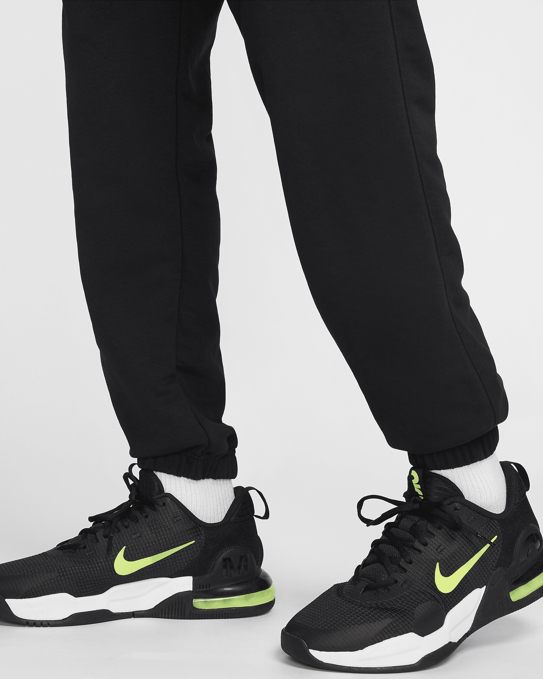 Nike Swoosh Men's Dri-FIT Fleece Fitness Joggers - 6