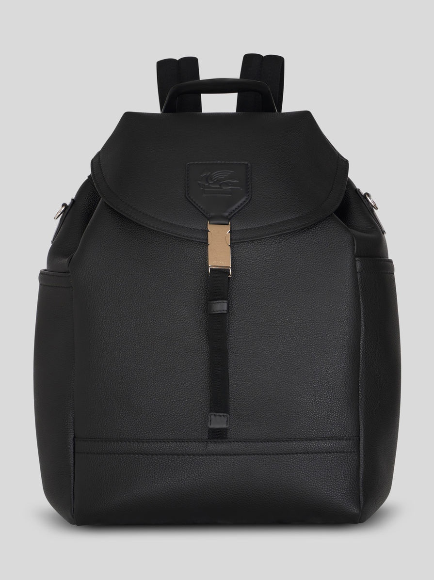 LARGE LEATHER BACKPACK - 1
