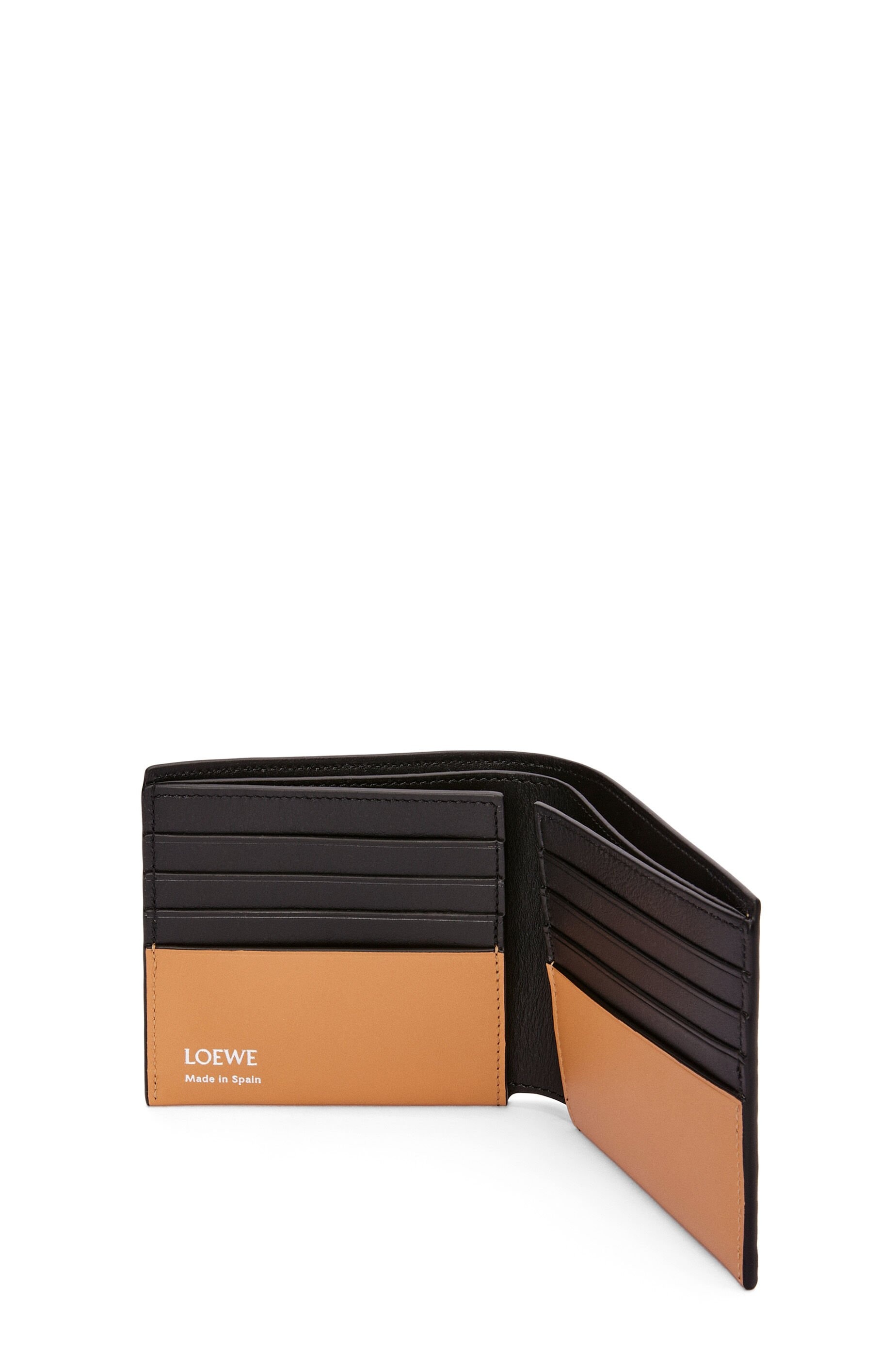 Bifold wallet in shiny nappa calfskin - 3